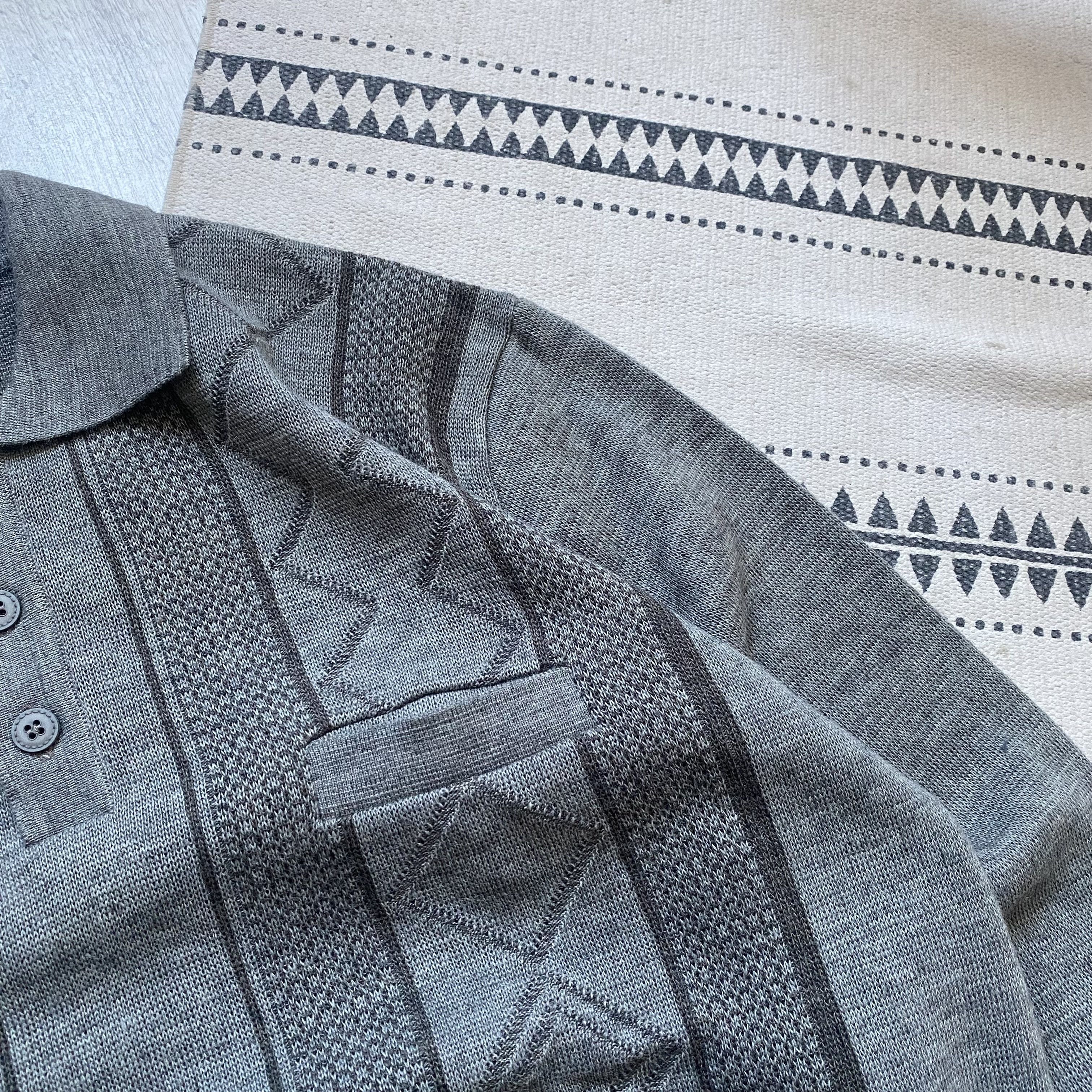 Diesel Vintage 90s Cozy Knit Wool Sweater Polo dad jumper Size US L / EU 52-54 / 3 - 4 Thumbnail