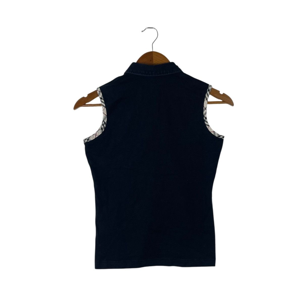 Burberry Burberry London Nova Check Sleeveles Polo Shirt Size M / US 6-8 / IT 42-44 - 4 Thumbnail
