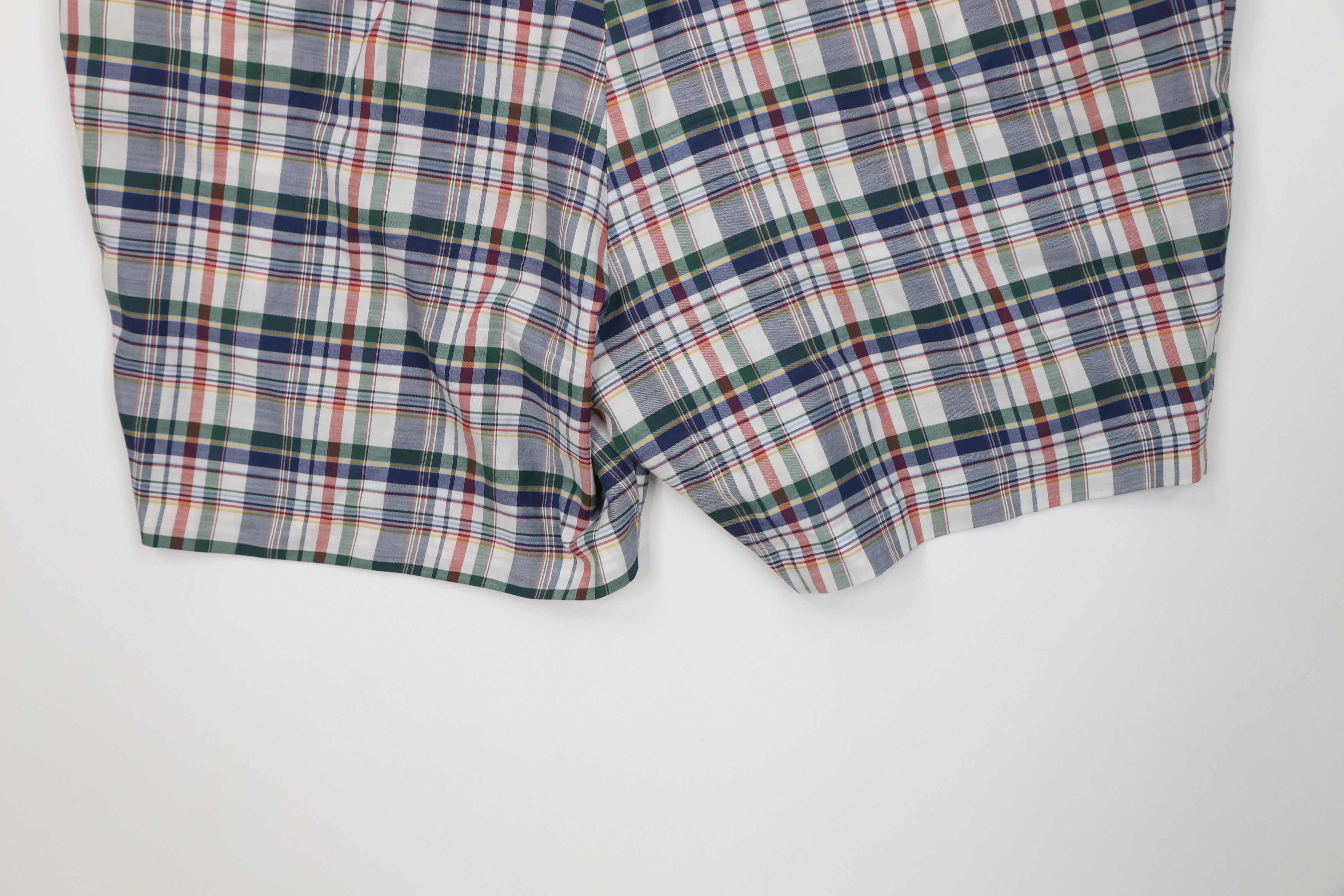 Vintage Vintage 70s Streetwear Plaid Above Knee Chino Shorts USA Size US 42 / EU 58 - 12 Thumbnail