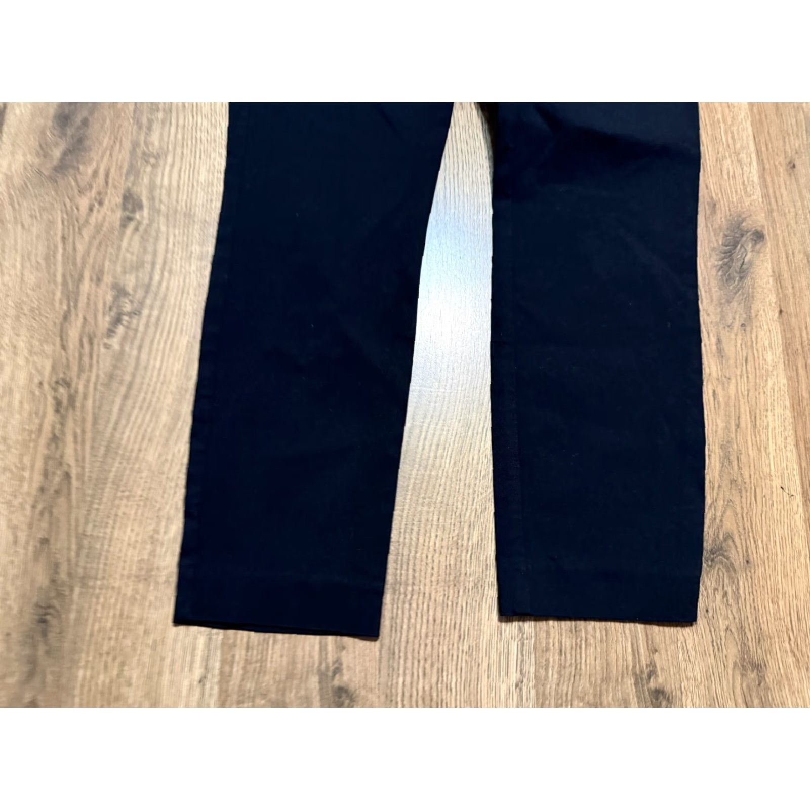 Vintage Maurices Pants Women's XS Black Pull On Straight Leg Mid Rise Size 26" / US 2 / IT 38 - 3 Thumbnail