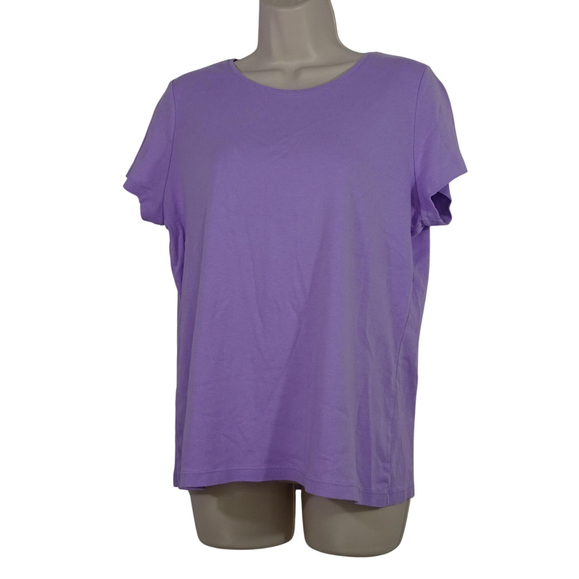 Other Lot of 2 St Johns Bay Basic Cotton T-Shirt Women Size L Size L / US 10 / IT 46 - 2 Thumbnail