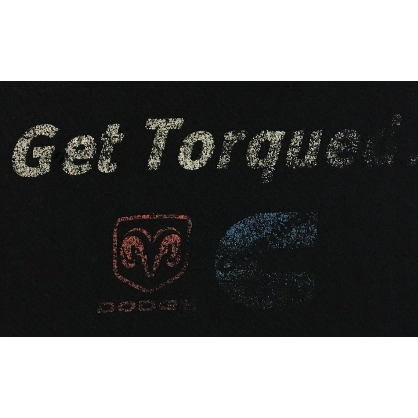 Fox Racing Vtg Dodge Ram Get Torqued Faded Distress Shirt XL Funny Saying Car Grunge 90s Size US XL / EU 56 / 4 - 3 Thumbnail