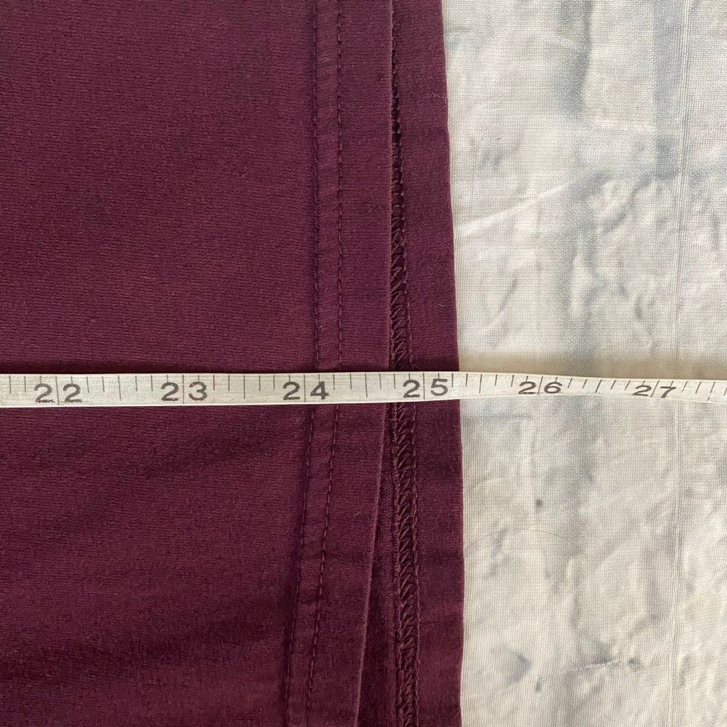 Gap Gap men XL V-neck short sleeve casual shirt burgundy Size US XL / EU 56 / 4 - 9 Thumbnail