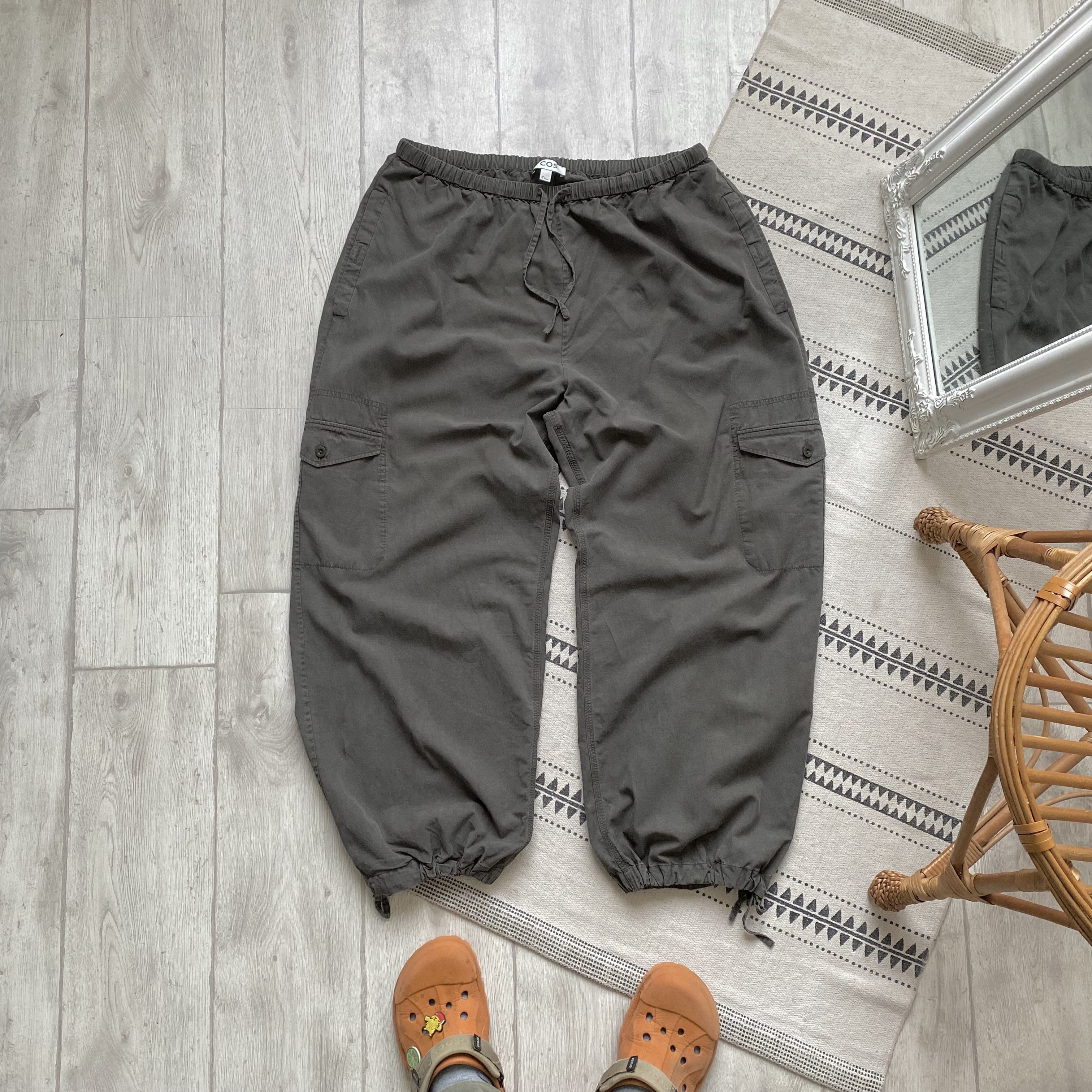 Cos Premium COS Parachute cargo pants light Trousers True Hemp Size US 36 / EU 52 - 1 Thumbnail