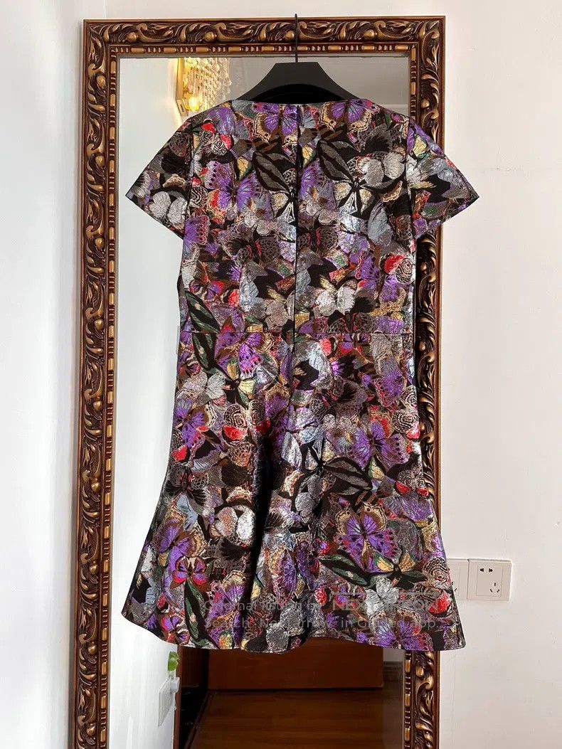 Valentino Valentino Butterfly embroidered dress Size M / US 6-8 / IT 42-44 - 3 Thumbnail