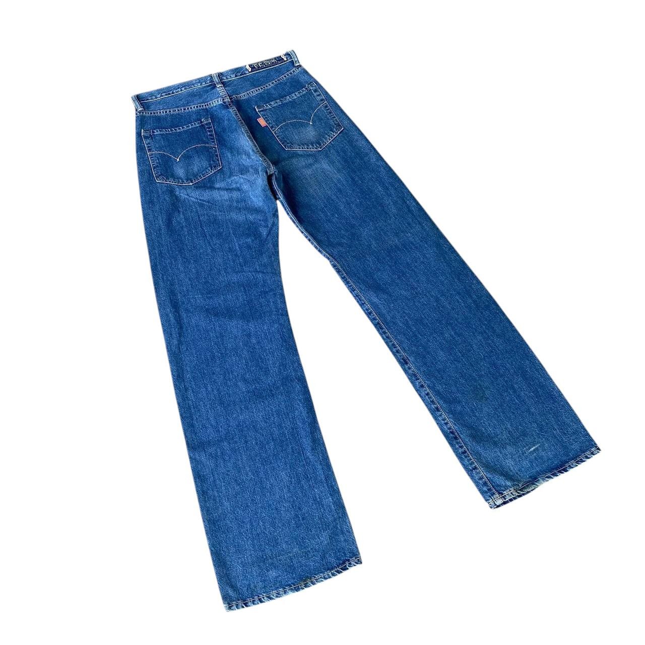 45rpm VINTAGE 90S 45RPM DENIM BLUEWASH STRAIGHT LEG Size US 30 / EU 46 - 12 Thumbnail