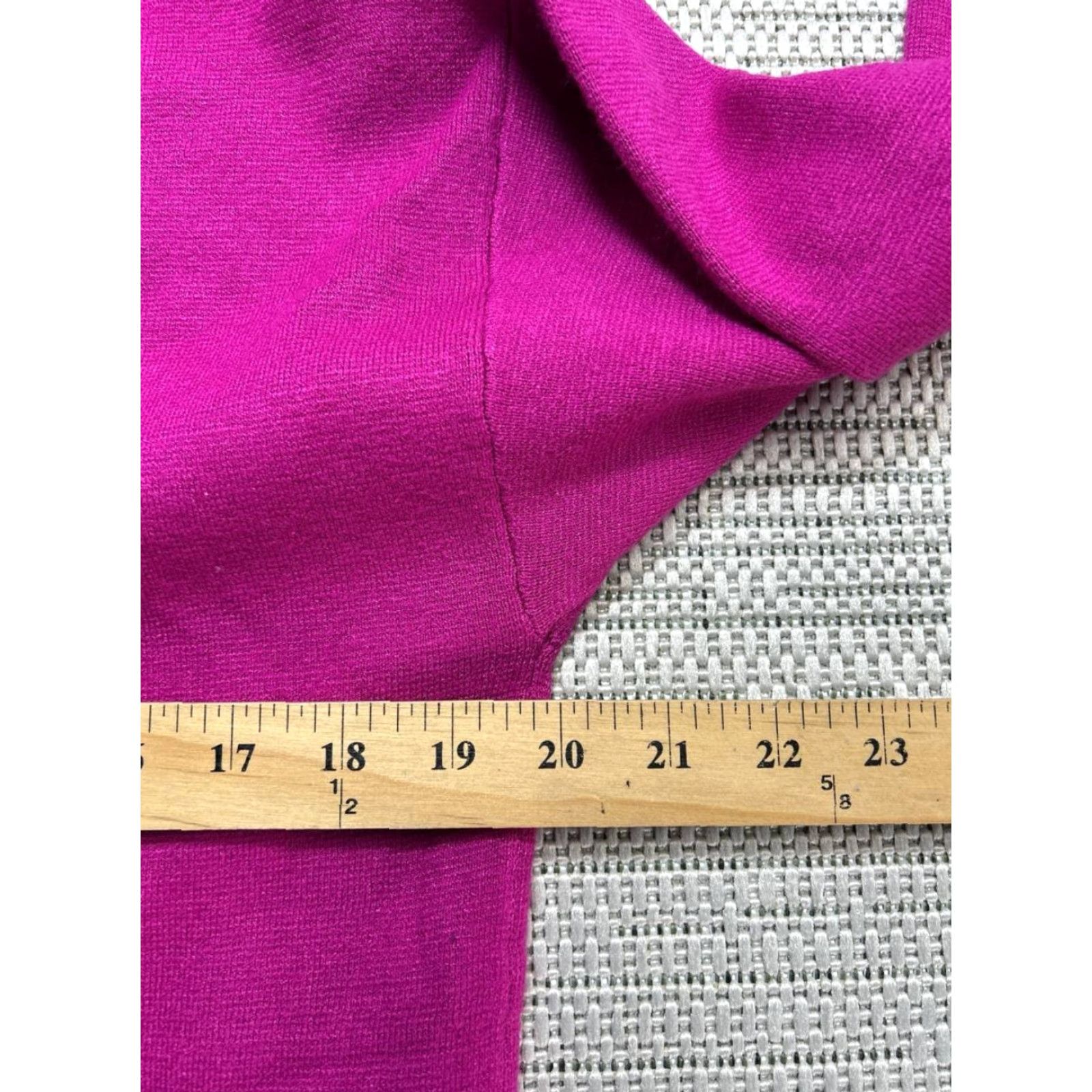 Theory Theory Cardigan Womens Small Wool Knit Wrap V-Neck Purple Size S / US 4 / IT 40 - 7 Thumbnail