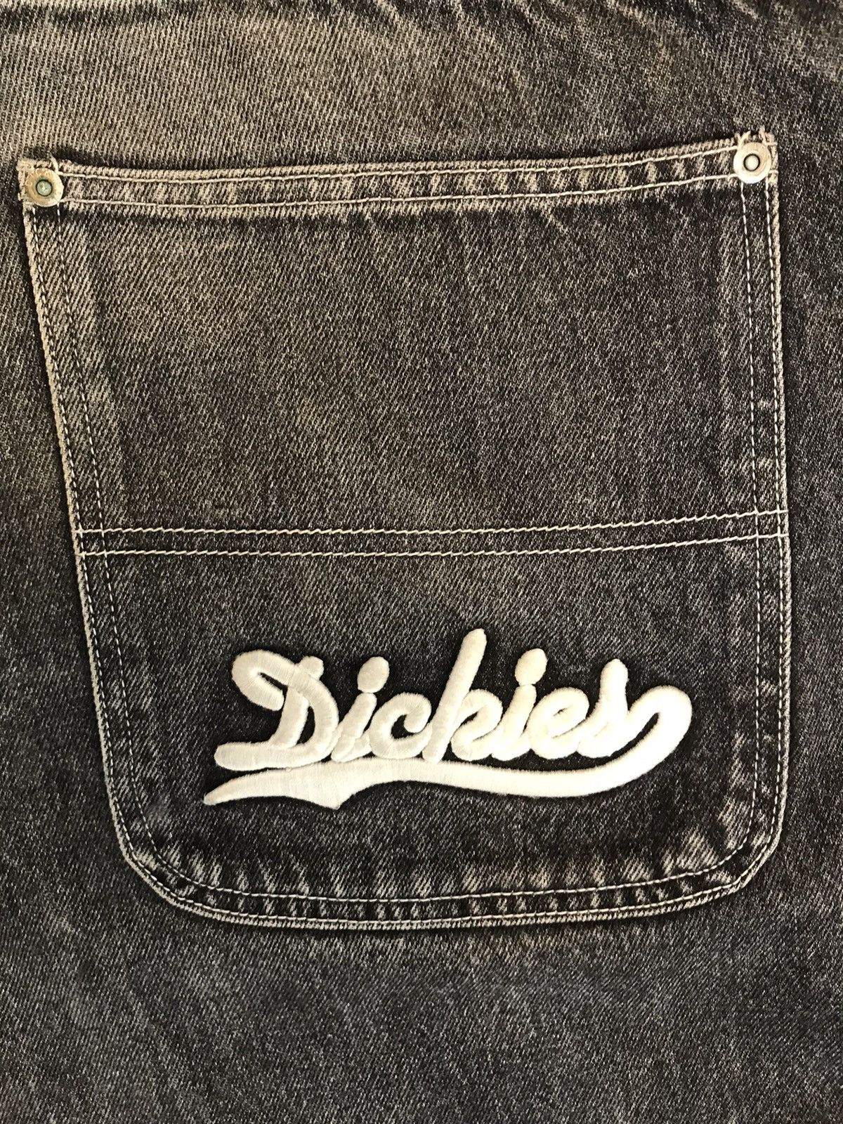 Dickies × Vintage Vintage Dickies embroidered denim Size US 38 / EU 54 - 9 Thumbnail