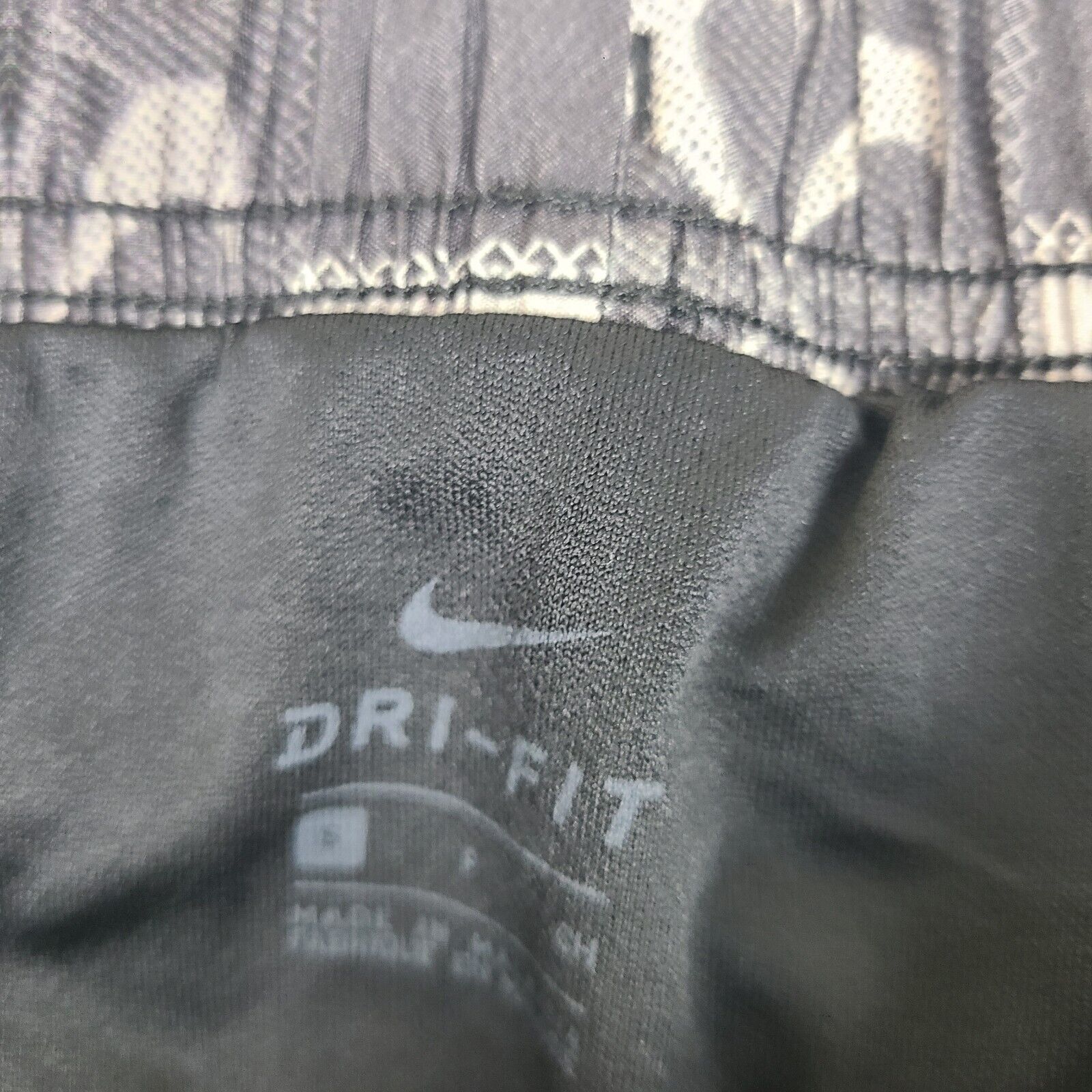 Nike Nike Dri-Fit Women’s Gray Lined Running Workout Shorts Size Size 27" / US 4 / IT 40 - 3 Thumbnail
