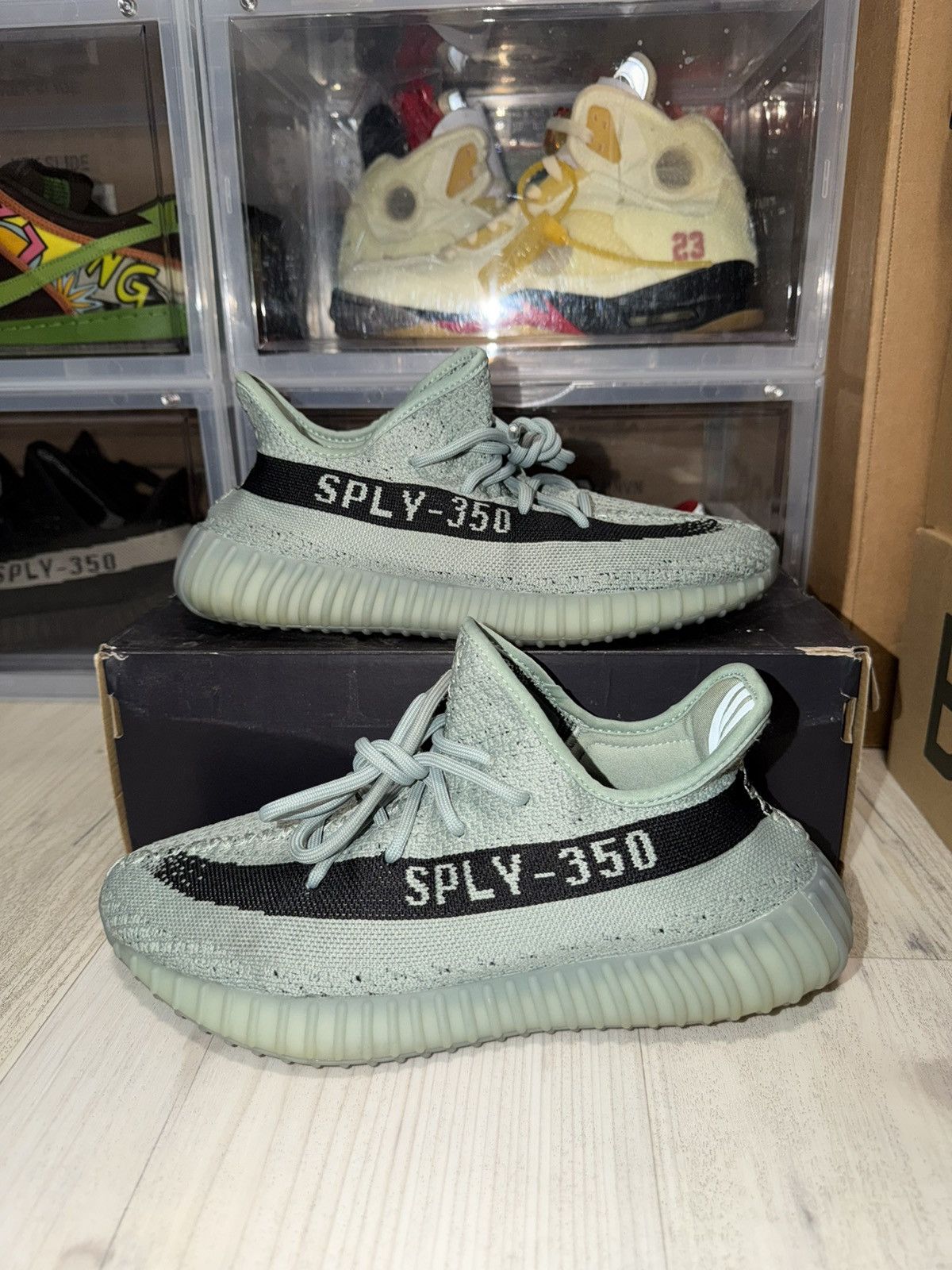 Adidas × Kanye West Adidas Yeezy 350 V2 Salt Size US 8 / EU 41 - 2 Thumbnail