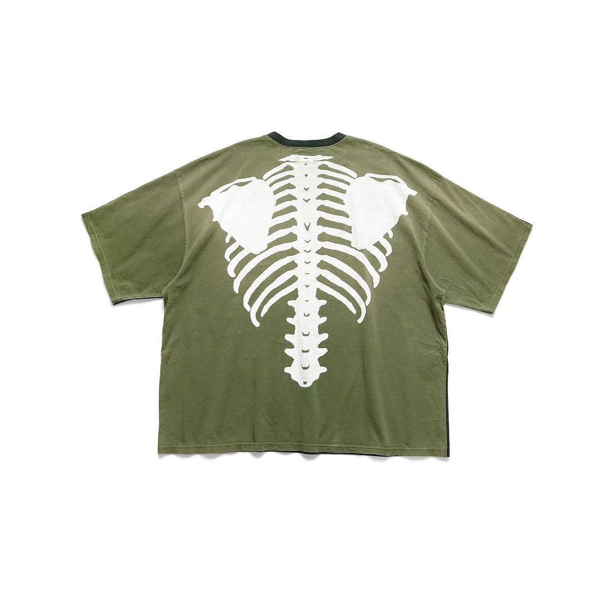Kapital Kapital Tenjiku 2TONE BIG Pocket T-shirt (BONEpt) Tee s3 Size US XL / EU 56 / 4 - 1 Thumbnail