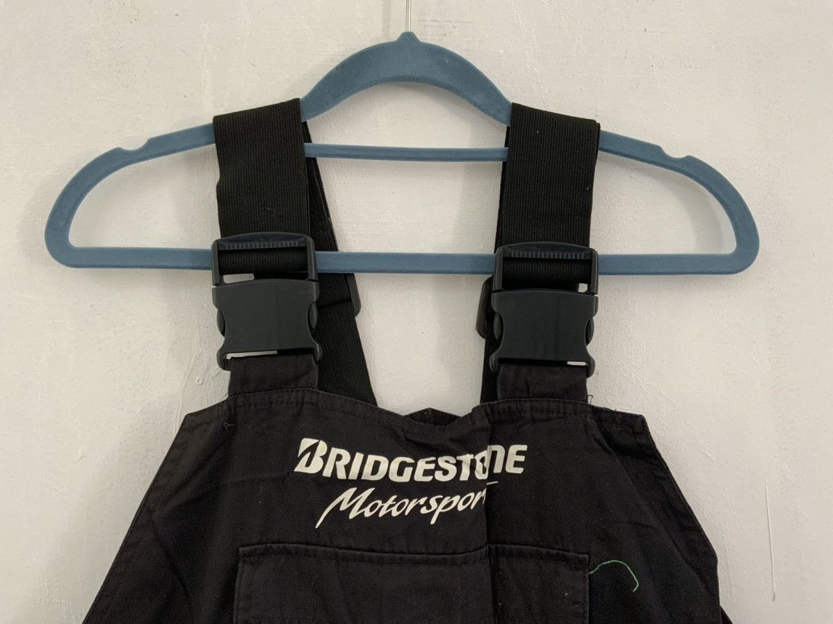 Japanese Brand Vintage Bridgestone Motosport Overalls Size US 38 / EU 54 - 3 Thumbnail