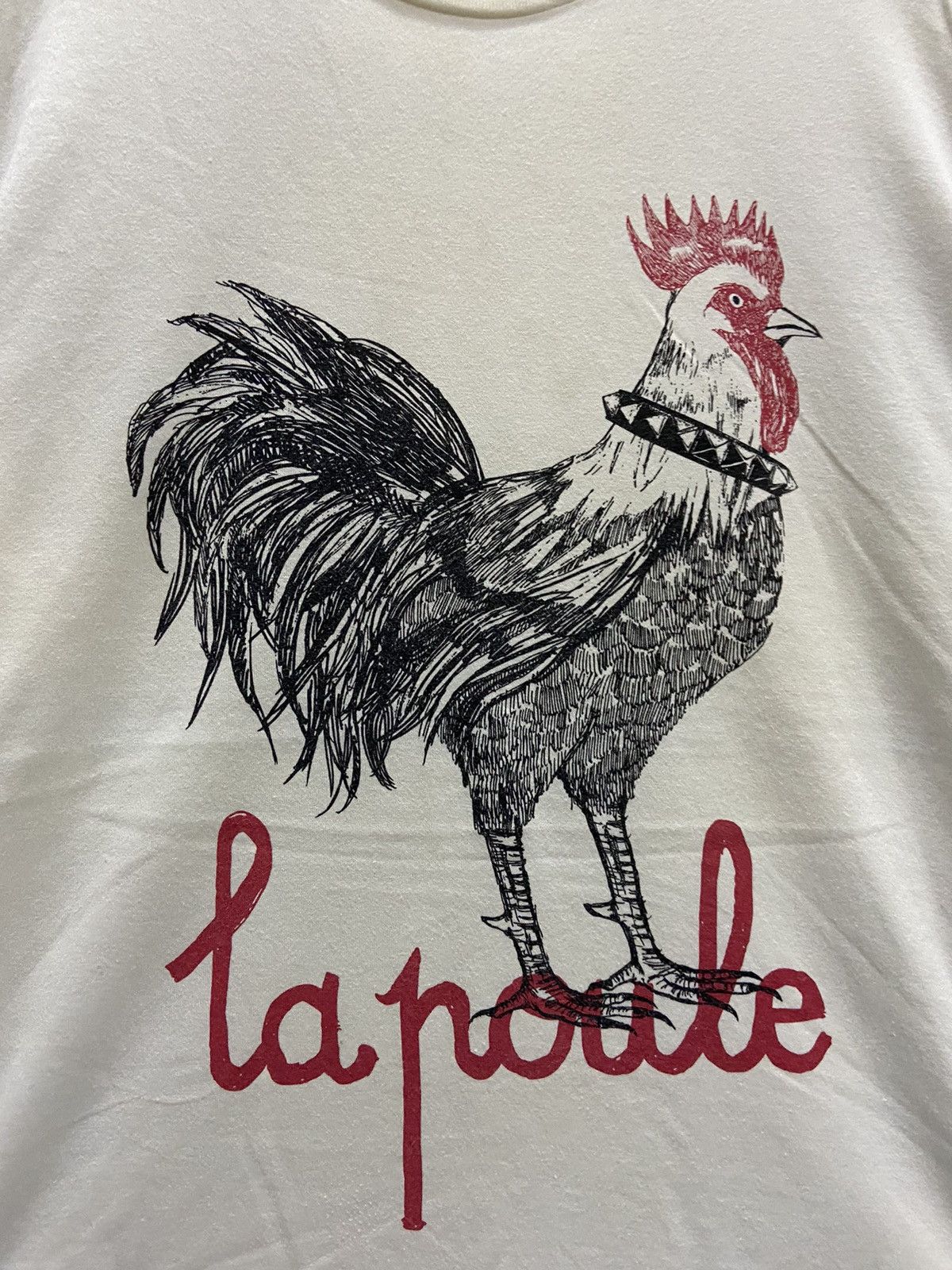 Uniqlo UNIQLO LA POULE TEE SHIRT Size US L / EU 52-54 / 3 - 3 Thumbnail