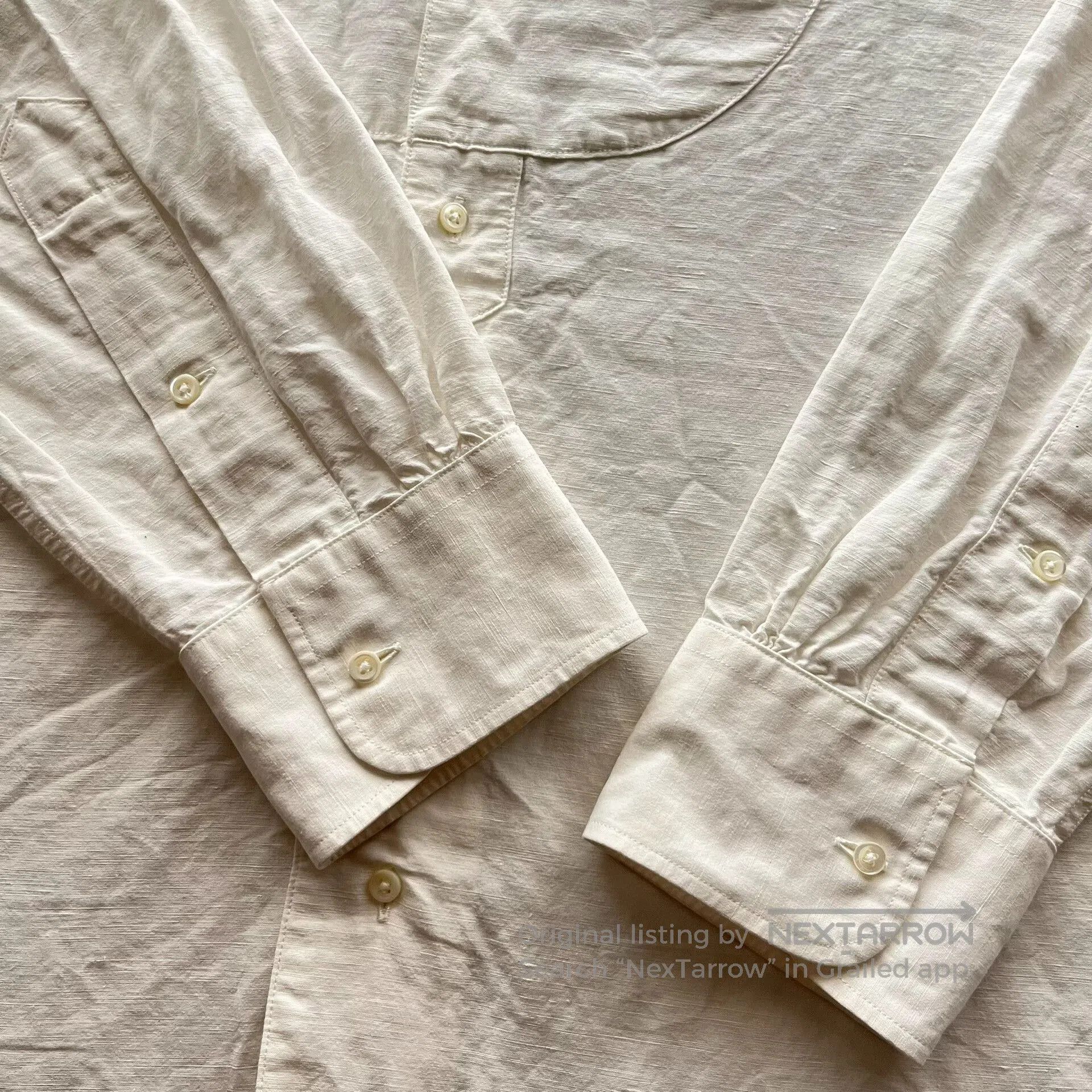 RRL Ralph Lauren RRL Ralph Lauren French Court Dress Shirt. Size US M / EU 48-50 / 2 - 6 Thumbnail