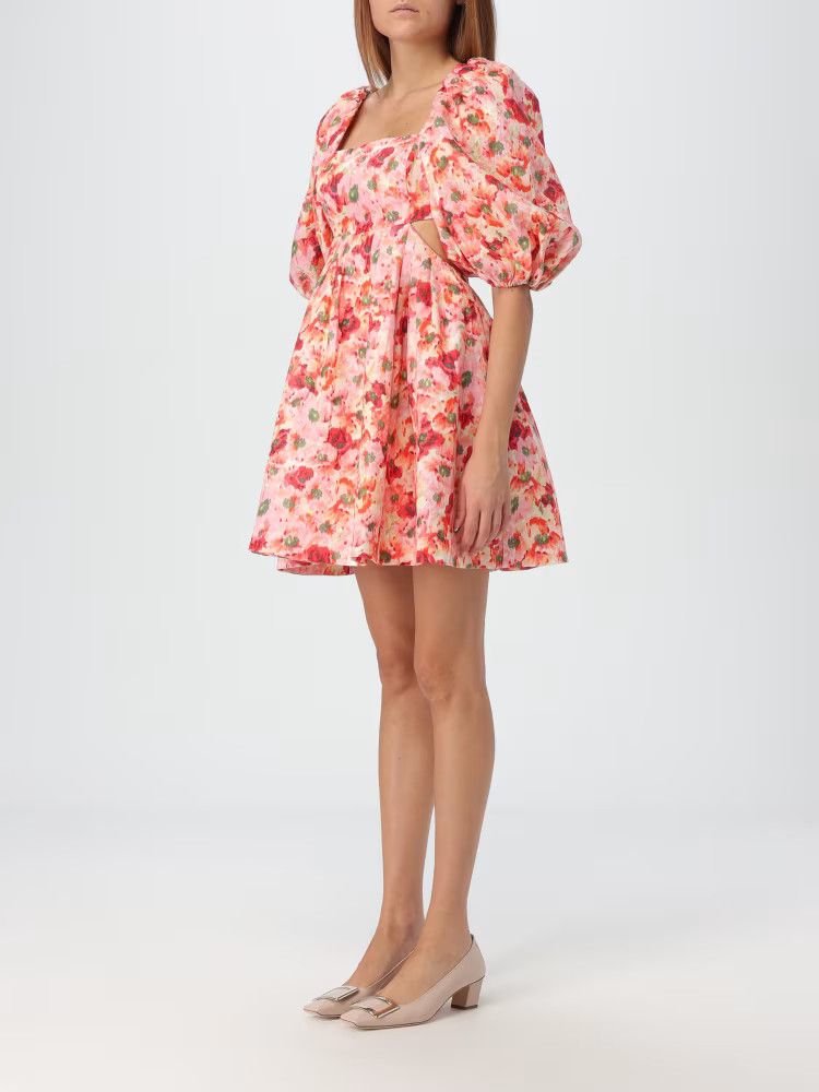 Zimmermann o1s22i1n1024 Short Linen Lightburst Dress in Multicolor Size S / US 4 / IT 40 - 3 Thumbnail