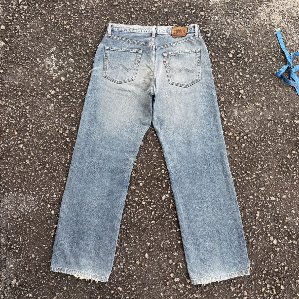 Edwin Vintage Edwin Faded Mud Washer Denim Jean Pants Size US 33 - 9 Thumbnail