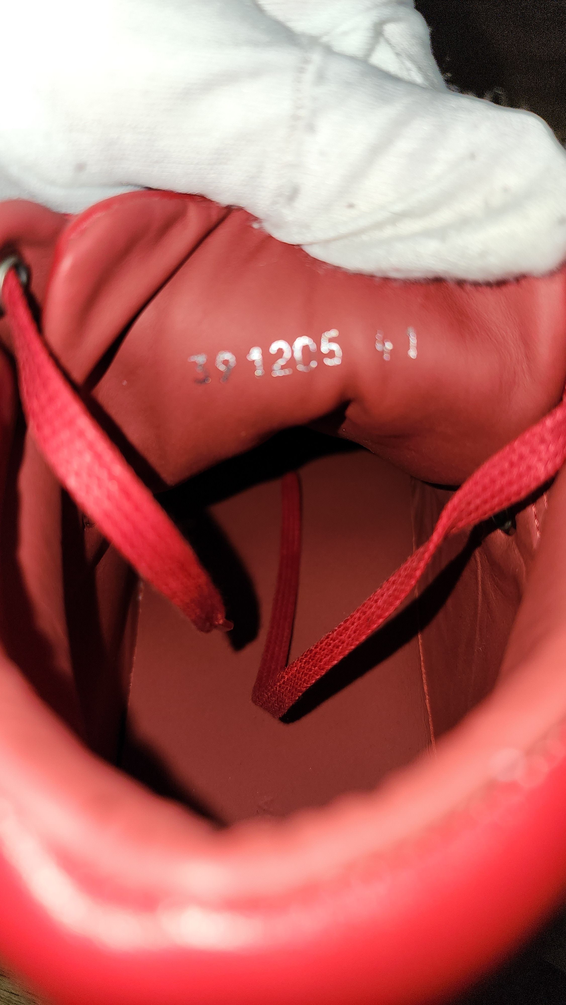 Balenciaga BALENCIAGA Arena red leather high top leather sneakers 8 41 Size US 8 / EU 41 - 6 Thumbnail