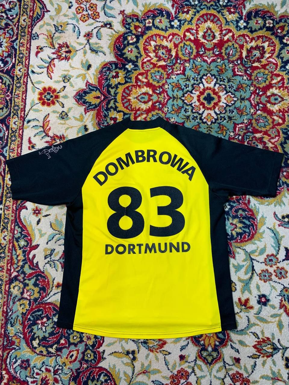 Vintage BORUSSIA DORTMUND vintage gool.de soccer jersey t-shirt Size US XL / EU 56 / 4 - 3 Thumbnail