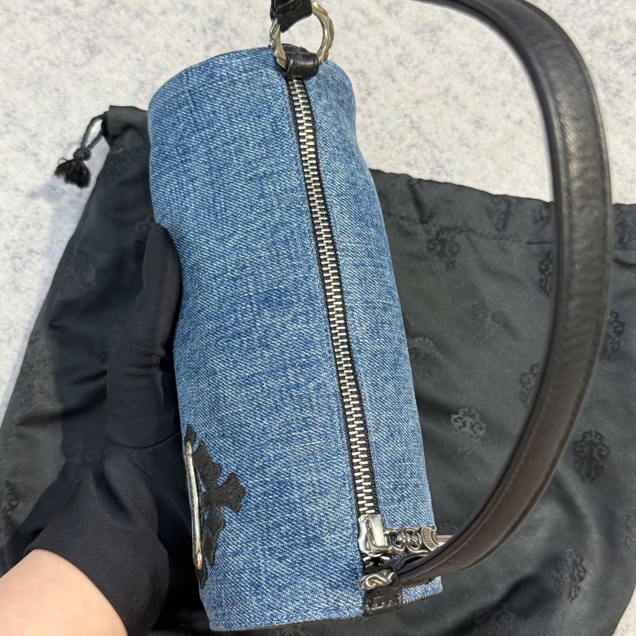 Chrome Hearts Chrome Hearts Grinds denim bag Size ONE SIZE - 6 Thumbnail