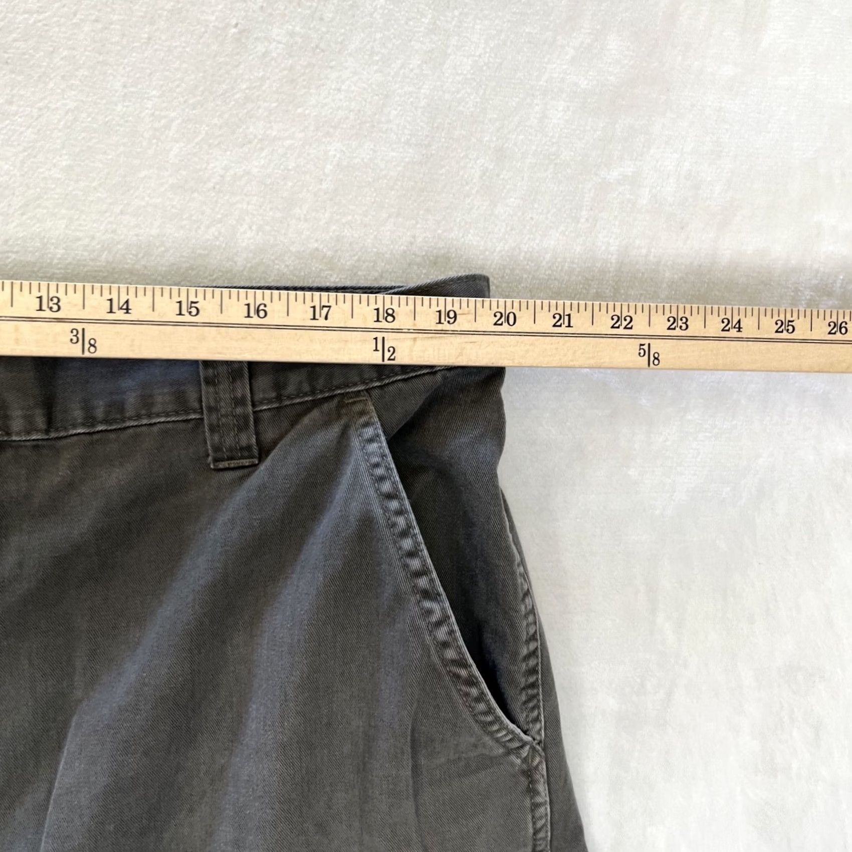 Wrangler Wrangler Pants Mens Size 40x30 Gray Relaxed Fit Cargo Utility Casual Work Pants Size US 40 / EU 56 - 3 Thumbnail