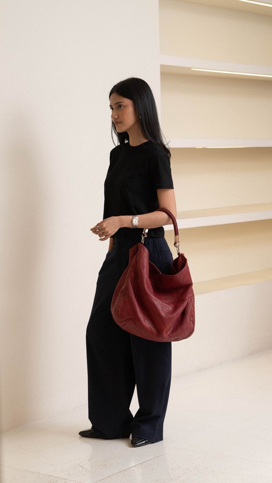 Yves Saint Laurent yves saint laurent leather hobo Size ONE SIZE - 6 Thumbnail