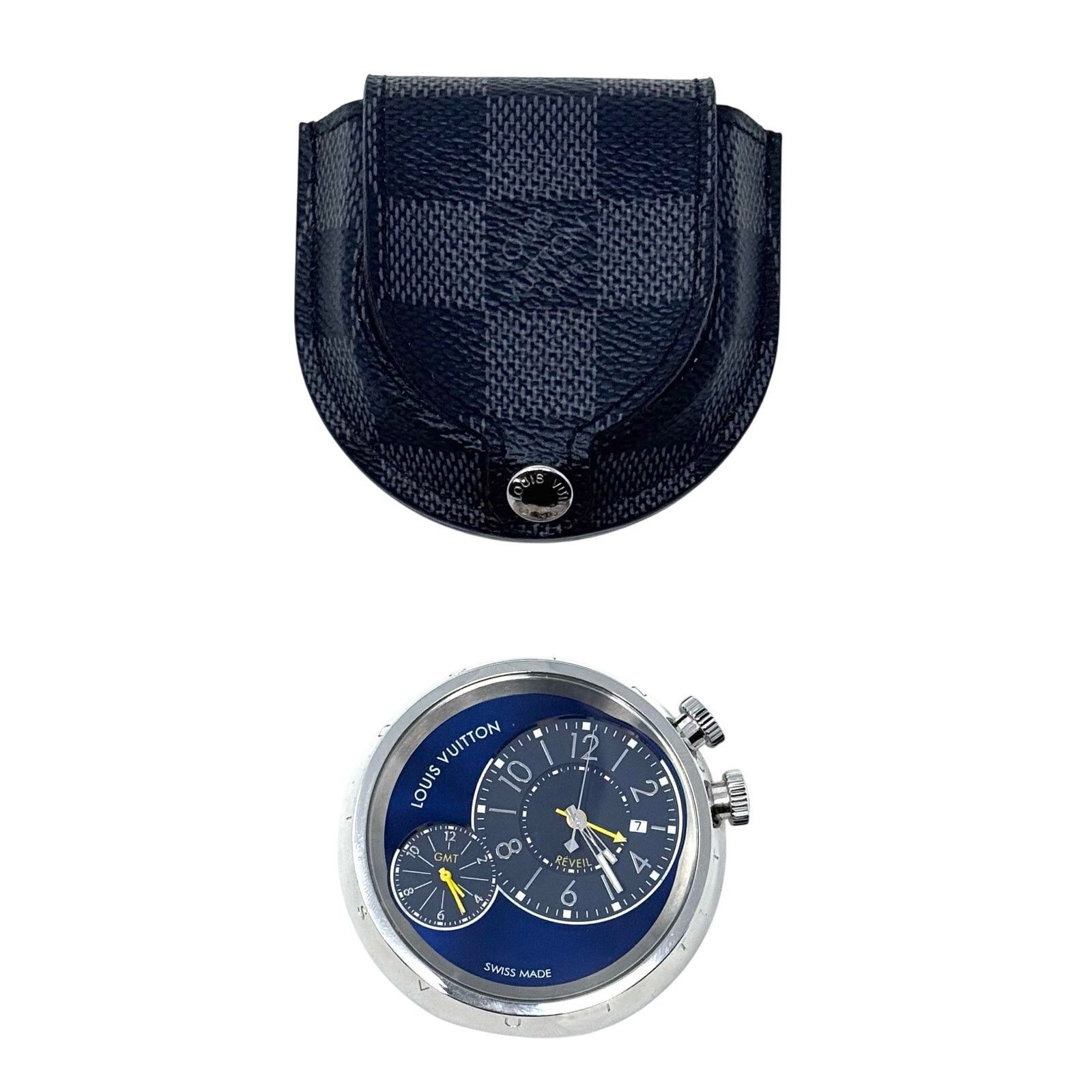 Louis Vuitton Louis Vuitton Travel Réveil Alarm Clock Size ONE SIZE - 3 Thumbnail