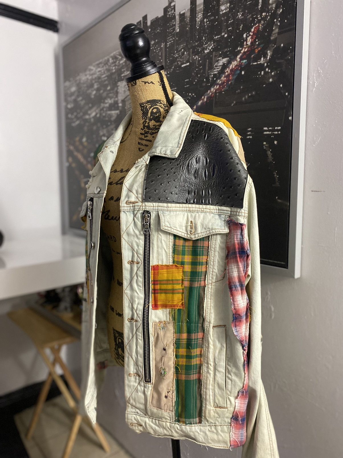 Hysteric Glamour × If Six Was Nine OFFLINE Patchwork denim Size US L / EU 52-54 / 3 - 3 Thumbnail