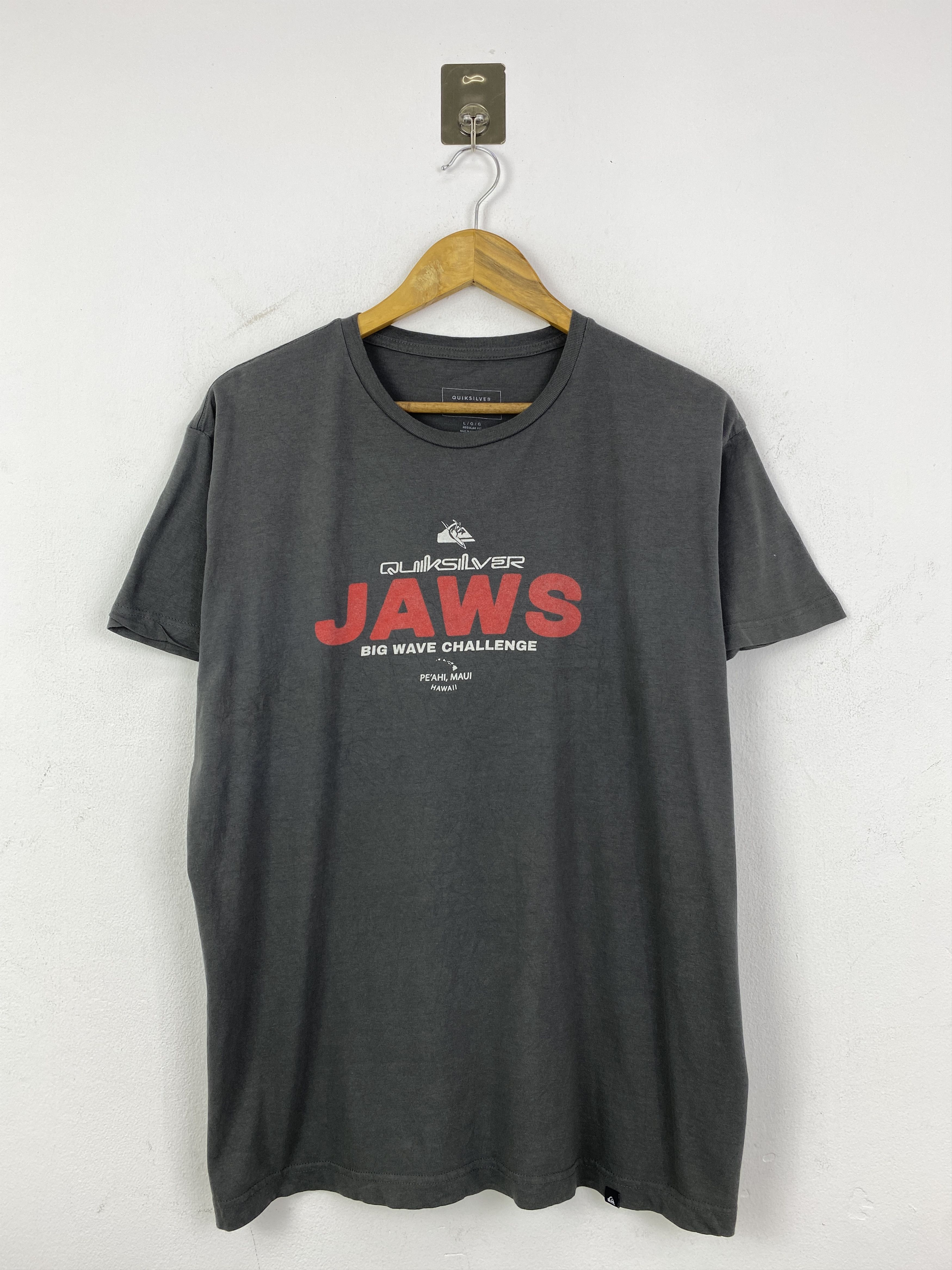 Quiksilver Vintage Quiksilver Jaws Big Wave Challenge Tee TA0732 Size US L / EU 52-54 / 3 - 1 Thumbnail