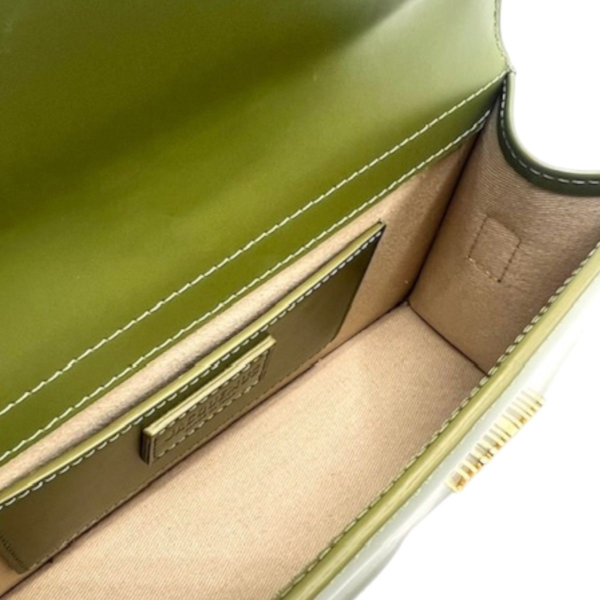 Jacquemus Jacquemus Le Grand Bamino in green leather Size ONE SIZE - 6 Thumbnail