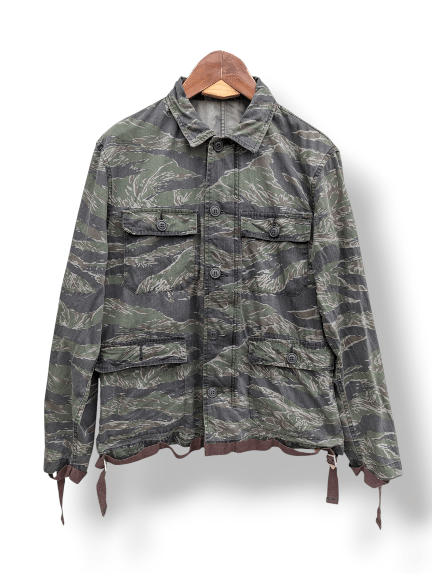 Unused US1694 Silk/Cotton Padded Shirt Jacket | Grailed