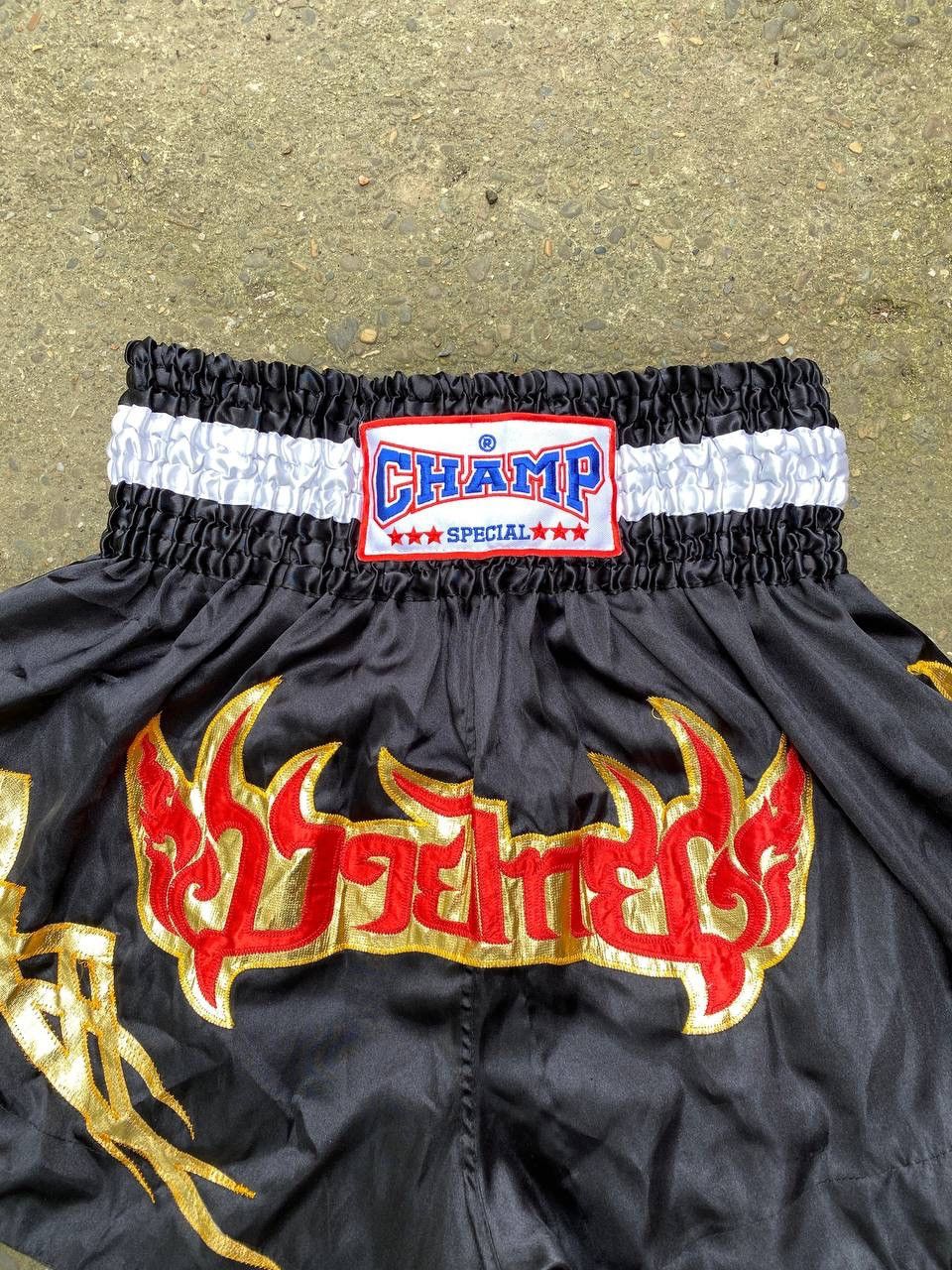 Vintage Muay Thai sportswear kick boxing vintage shorts jersey Size US 34 / EU 50 - 5 Thumbnail