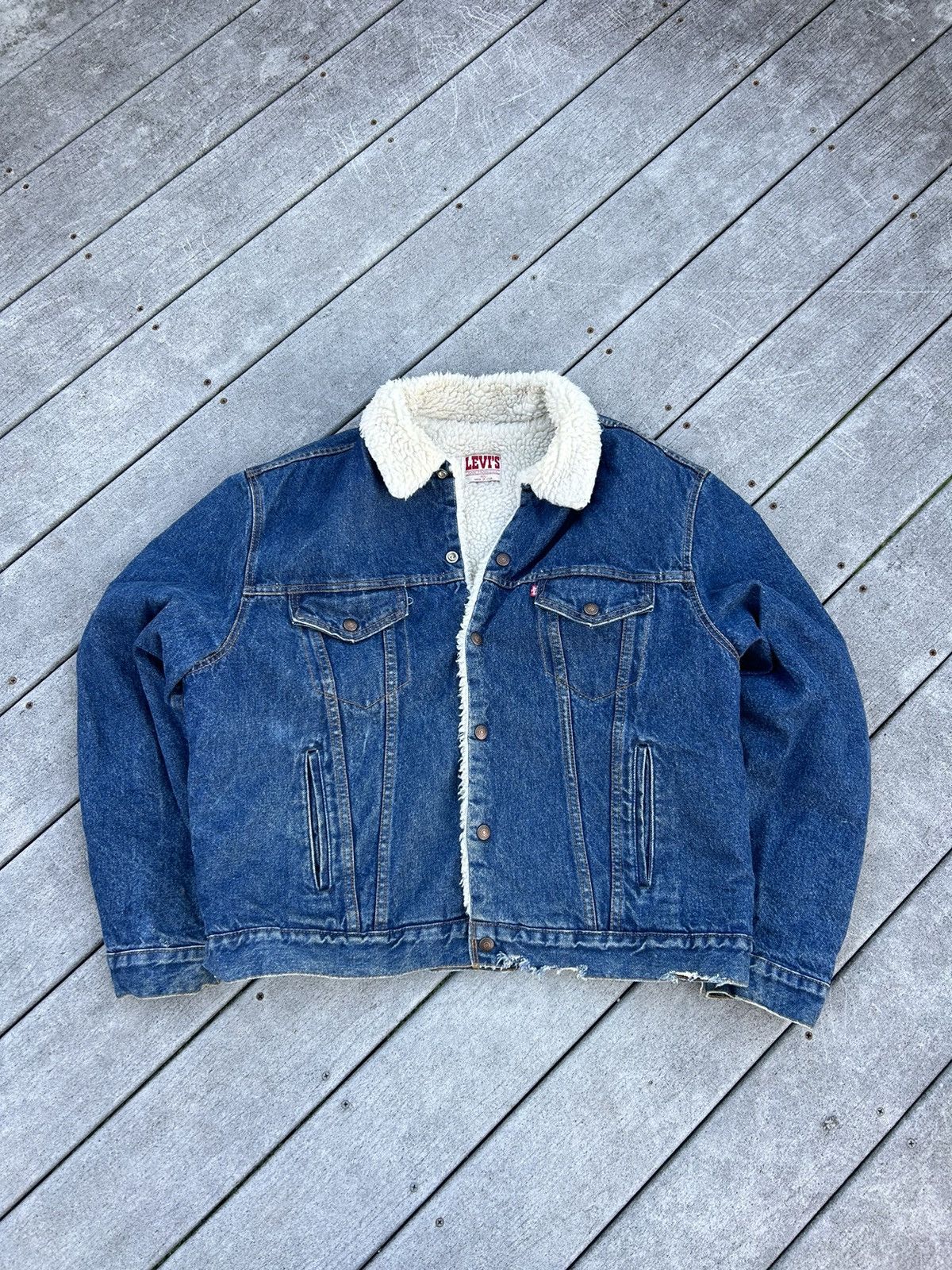 Levi's × Vintage Vintage Levi’s trucker jacket Size US L / EU 52-54 / 3 - 1 Thumbnail