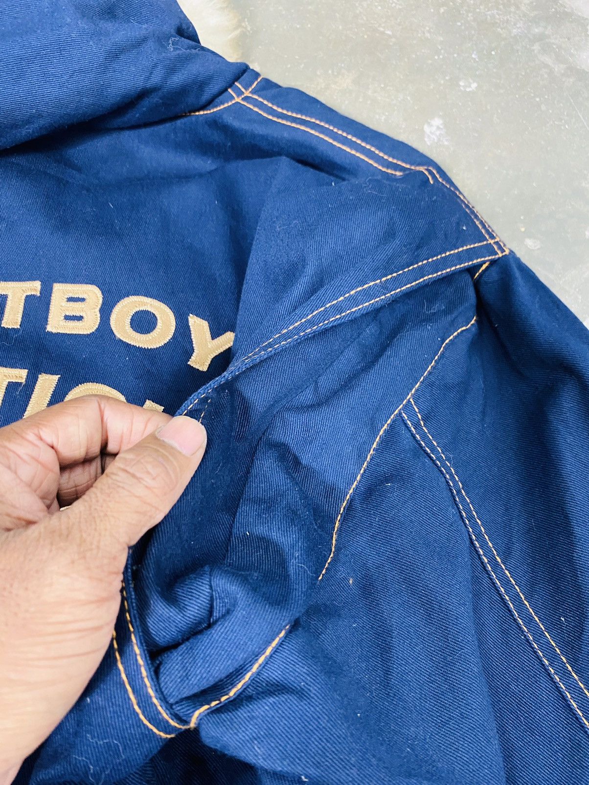 Japanese Brand A11 Rare - Eastboy Fur Hoodie Bomber Jacket Size US L / EU 52-54 / 3 - 19 Thumbnail