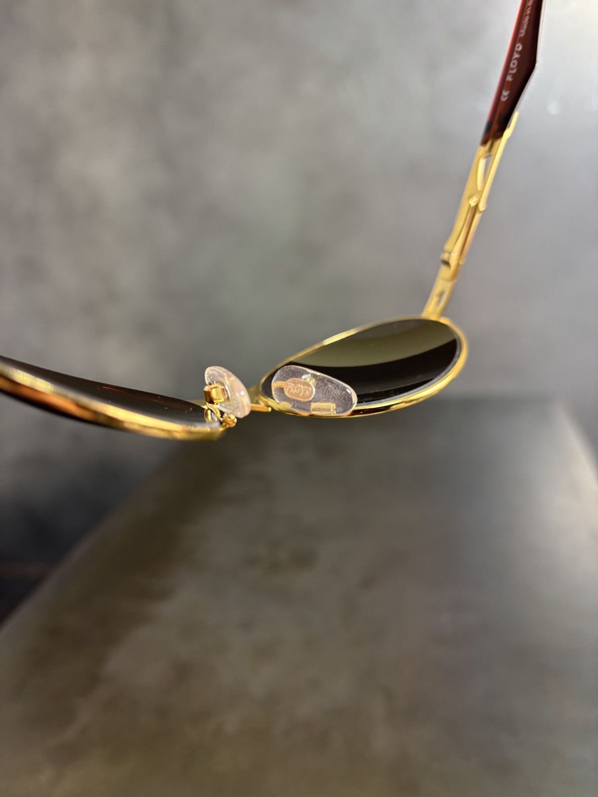 Vintage NOS 1990s Vintage Sunglasses Floyd Eyewear Metal Italy JPG Size ONE SIZE - 7 Thumbnail
