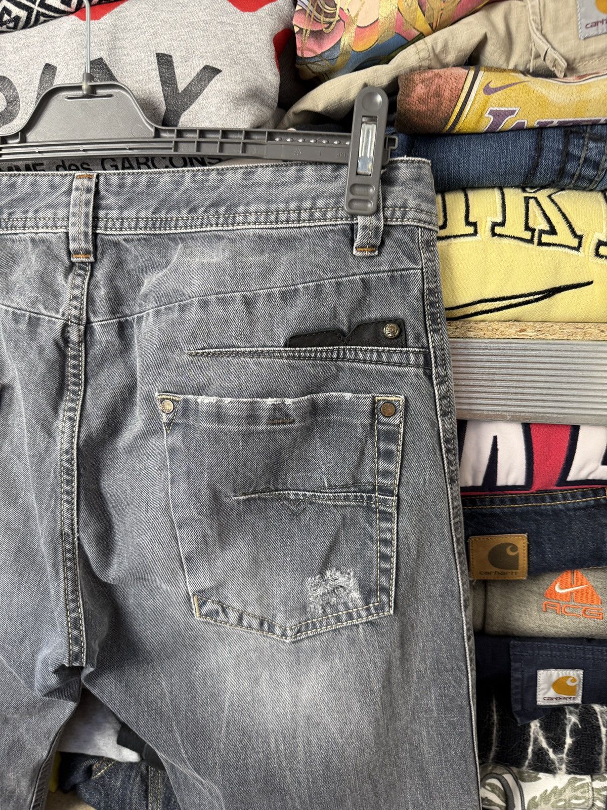 Diesel Diesel Washed Faded Jeans Denim Size 34 Striped Size US 34 / EU 50 - 9 Thumbnail