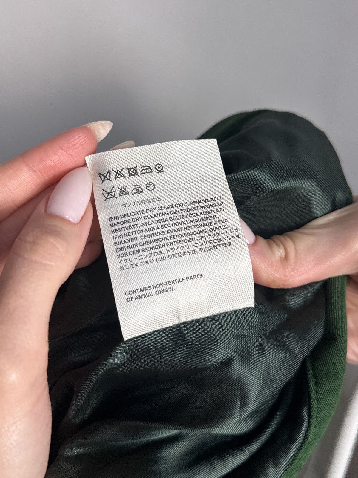 Acne Studios Acne Studios Lilja Belted Twill Biker Jacket PSS17 Size 34 Size S / US 4 / IT 40 - 10 Thumbnail