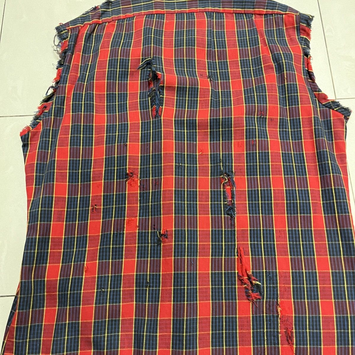 JCPenney Vintage Rare JC Penny Distressed Plaid Shirt Size US M / EU 48-50 / 2 - 10 Thumbnail