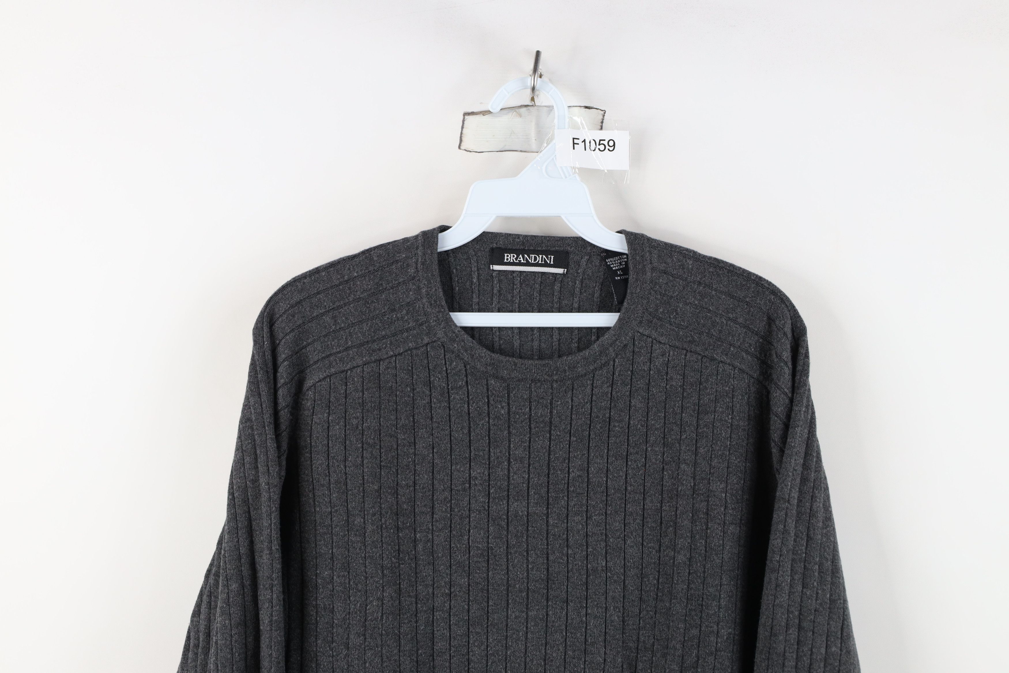 Vintage Vintage 90s Streetwear Lightweight Knit Boxy Fit Sweater Size US XL / EU 56 / 4 - 2 Thumbnail