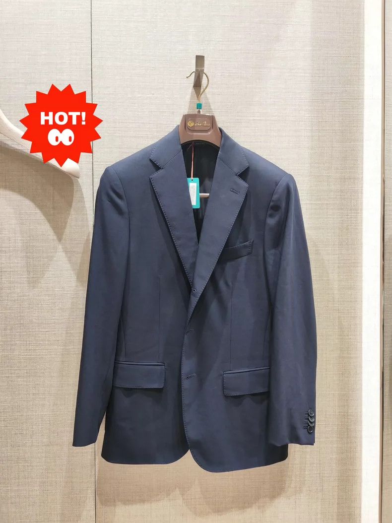 Loro Piana LORO PIANA A dark blue suit Size XS / US 0-2 / IT 36-38 - 1 Thumbnail