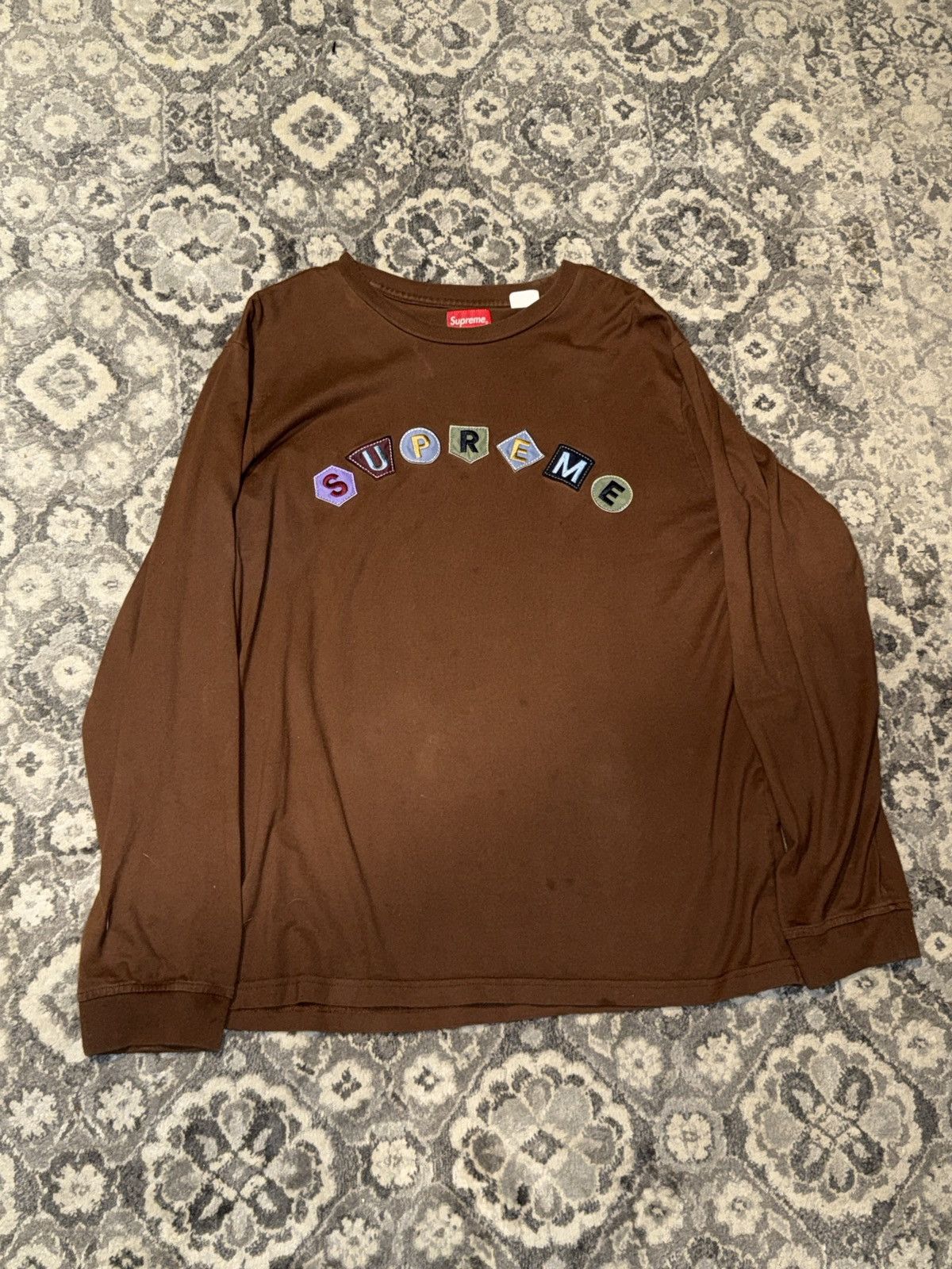 Supreme Supreme Geo Long Sleeve Size US M / EU 48-50 / 2 - 1 Thumbnail