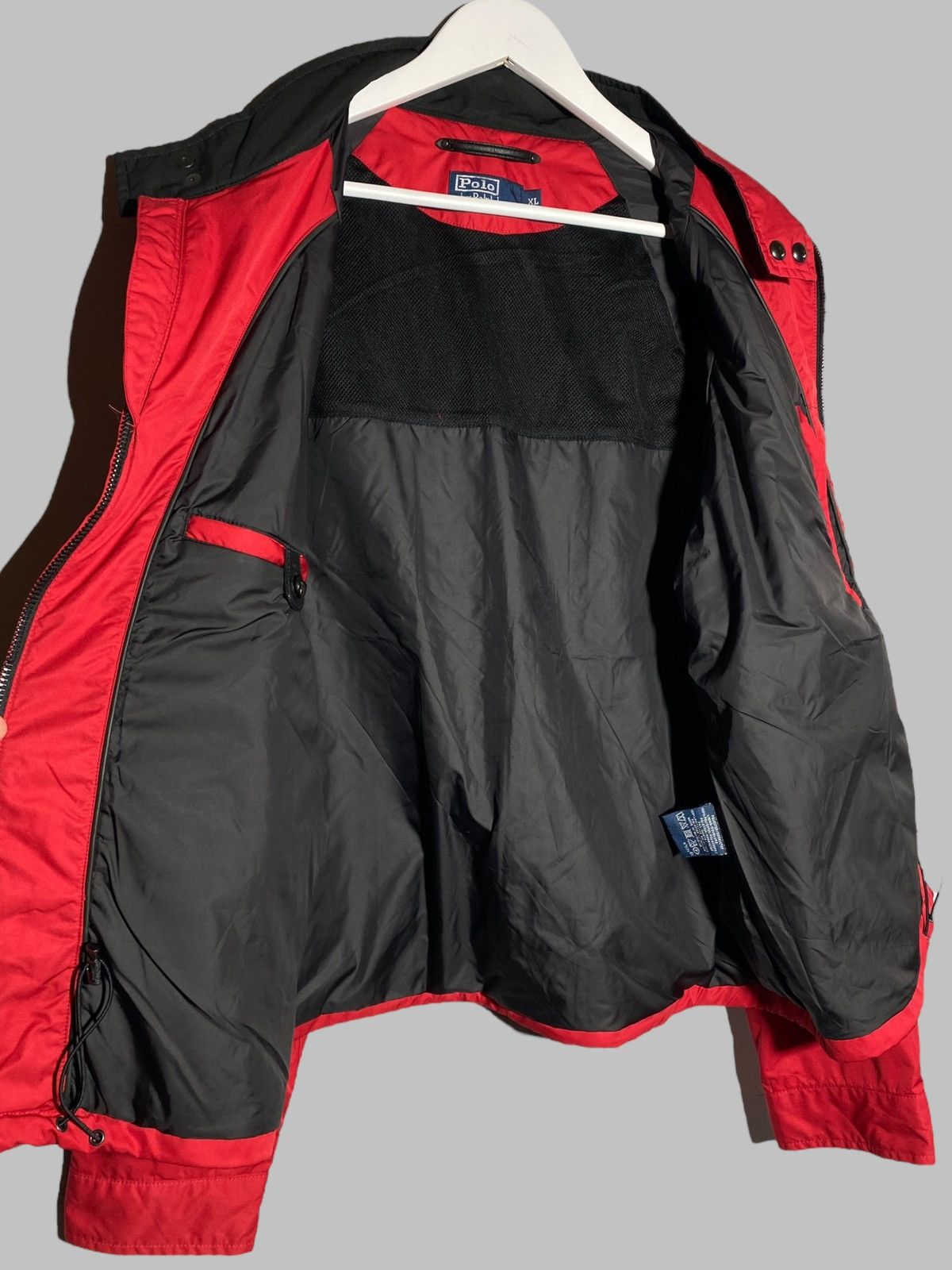 Polo Ralph Lauren 🔥 POLO RALPH LAUREN RED JACKET RACING TEAM MOTO STYLE Size US XL / EU 56 / 4 - 15 Thumbnail