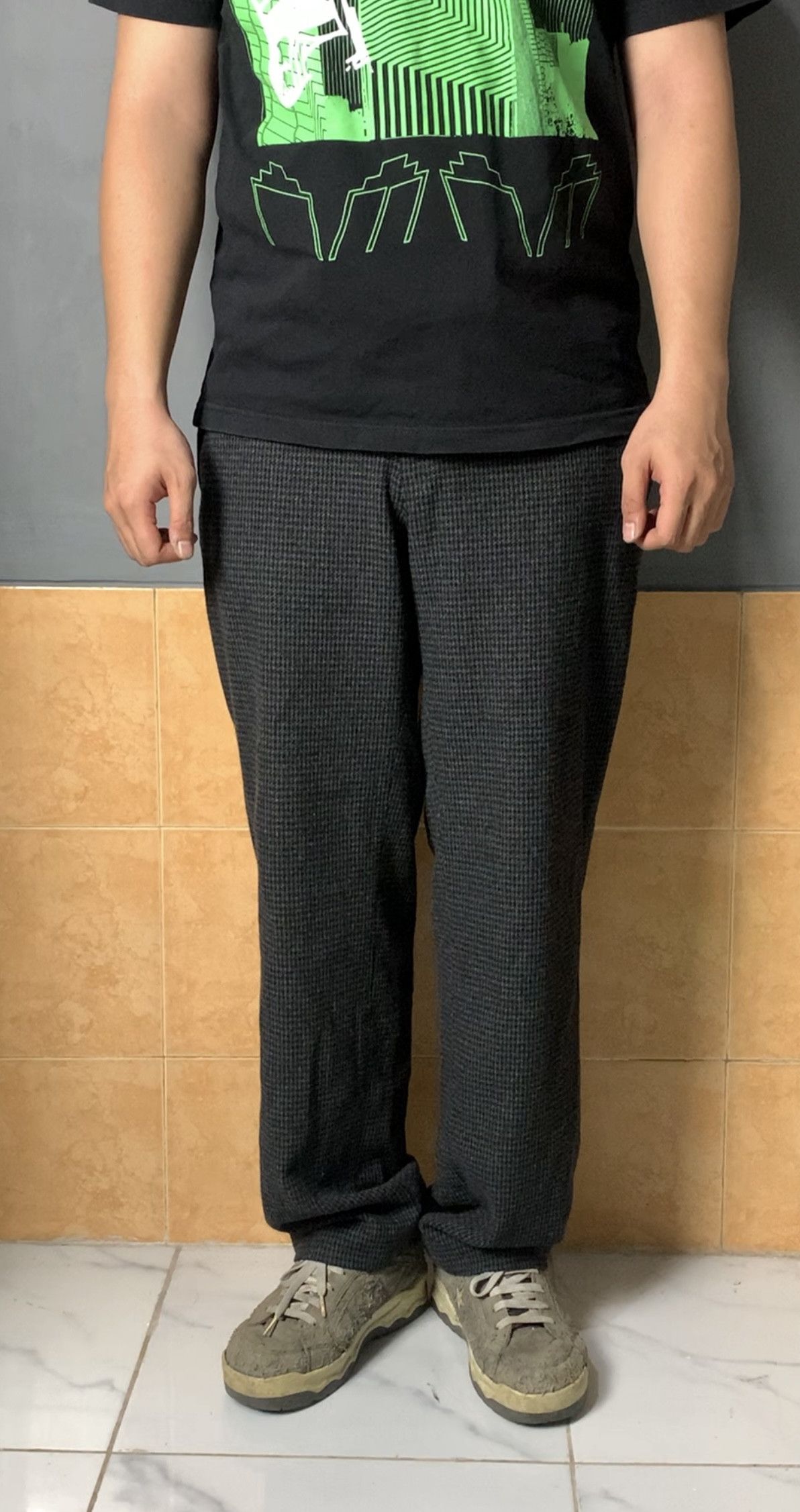 Polo Ralph Lauren Vintage Polo Ralph Lauren Wool Houndstooth Pants Size US 32 / EU 48 - 3 Thumbnail