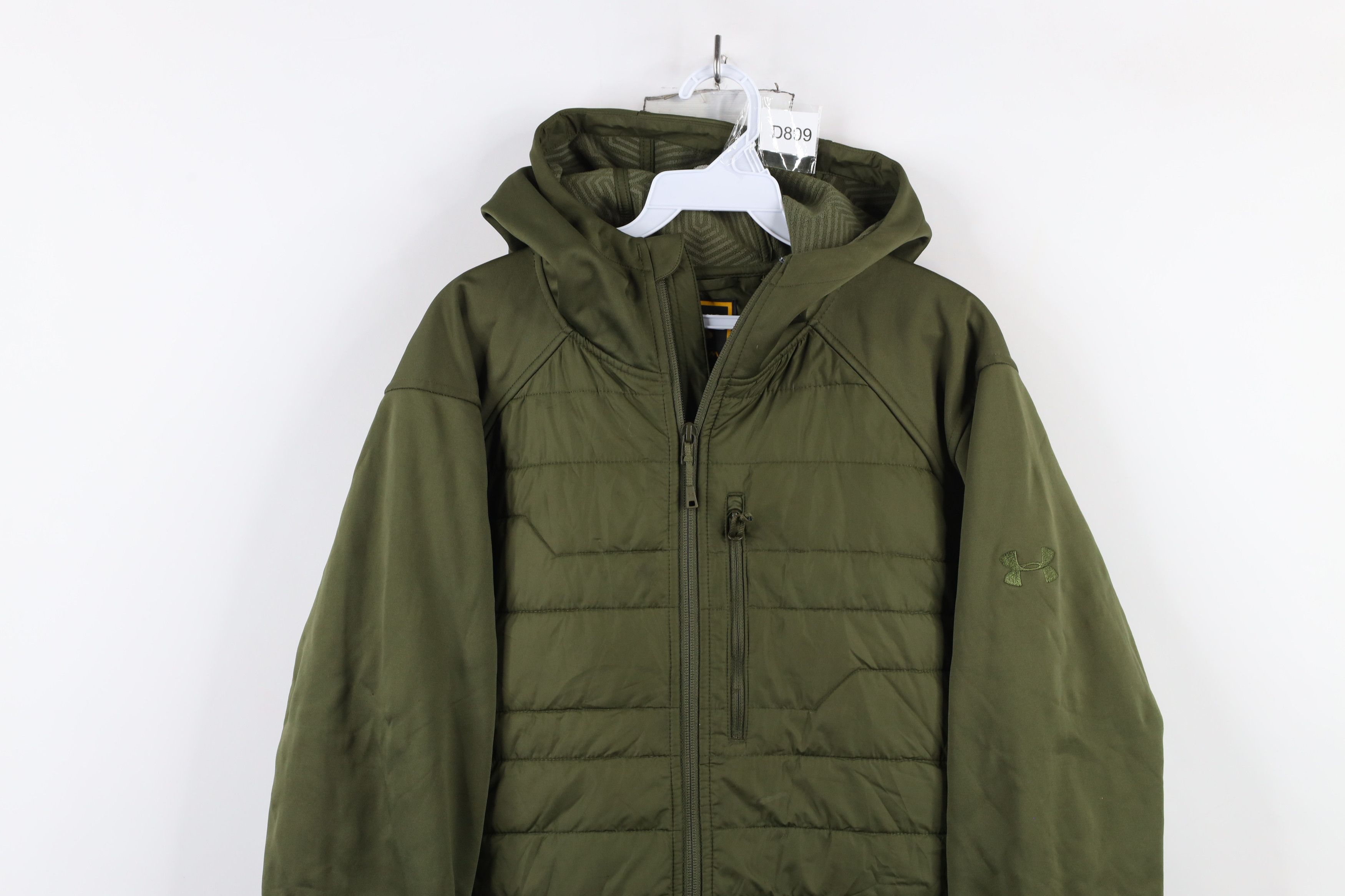 Under Armour × Vintage Under Armour Insulated Hooded Full Zip Puffer Jacket Size US L / EU 52-54 / 3 - 2 Thumbnail