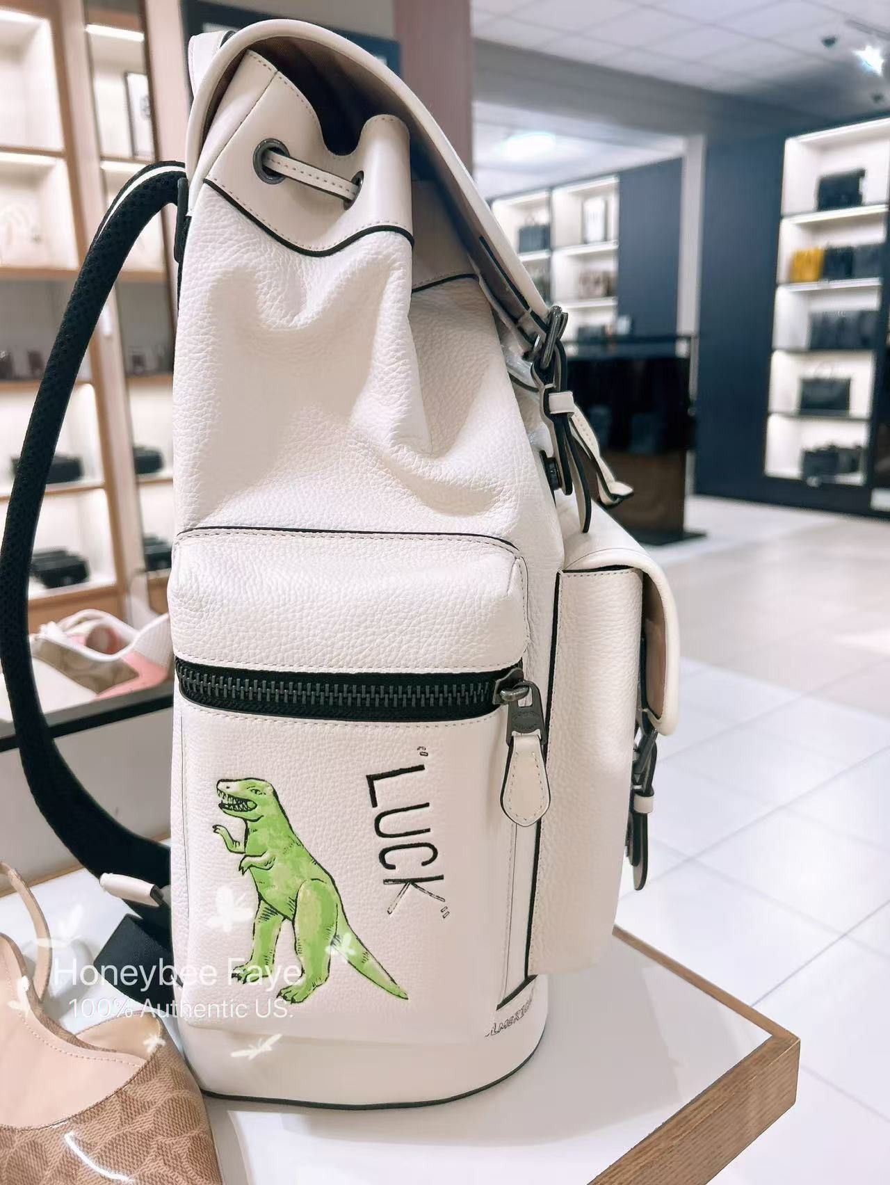 Coach NWT Coach Sprint Backpack With Sketch Print CAJ65 Size ONE SIZE - 4 Thumbnail