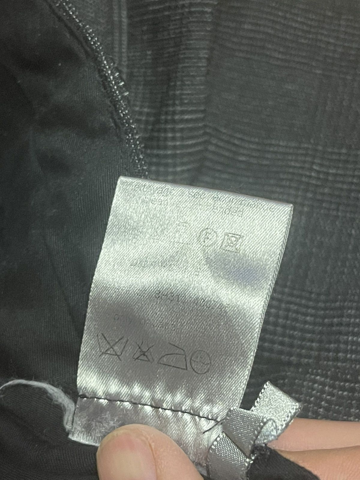 Dior Dior Homme grey check slacks pants sz46 kva hedi slimane Size 46S - 7 Thumbnail