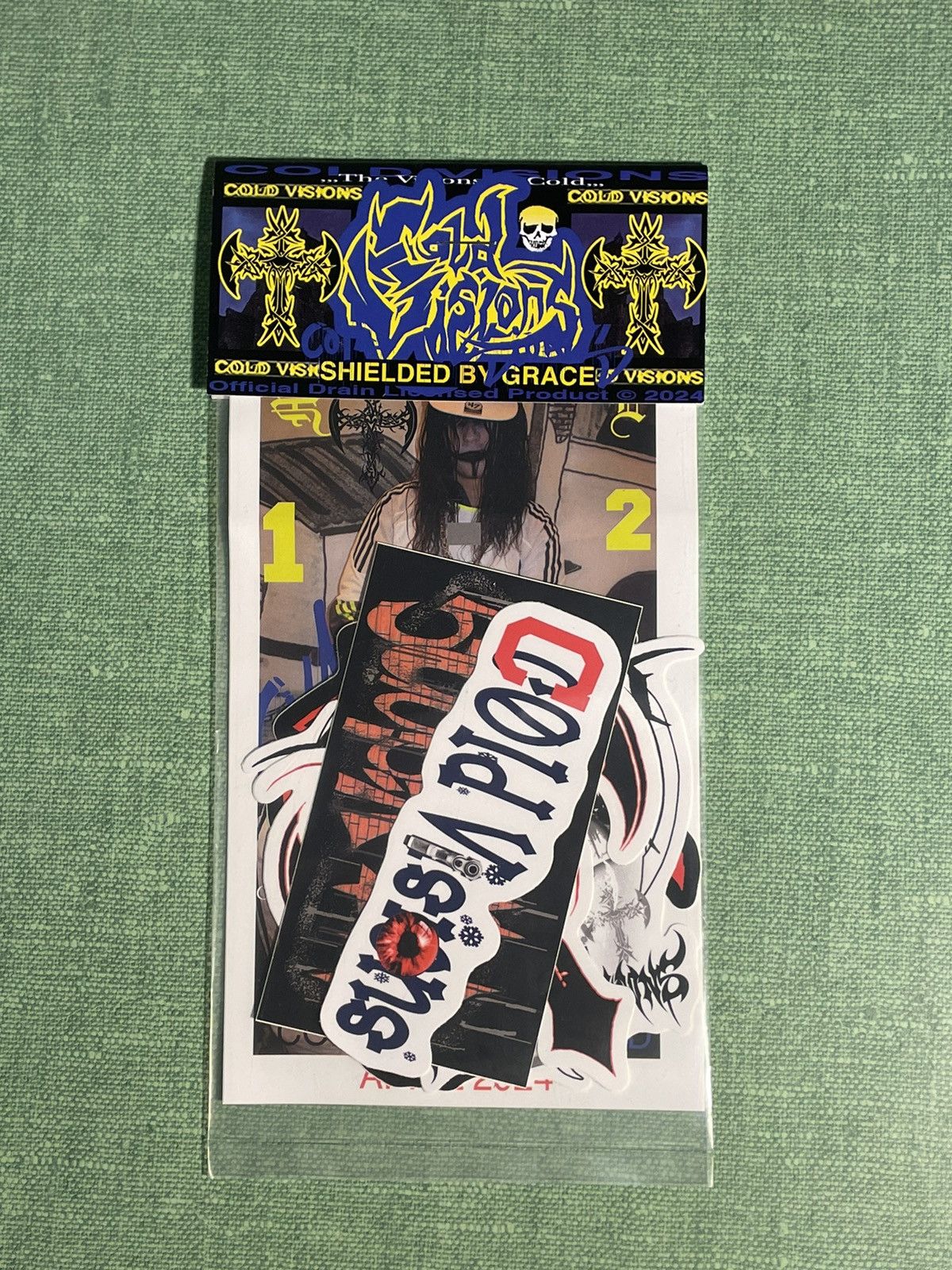 Drain Gang Bladee Cold Visions Sticker Pack NYC Pop Up Size ONE SIZE - 1 Thumbnail