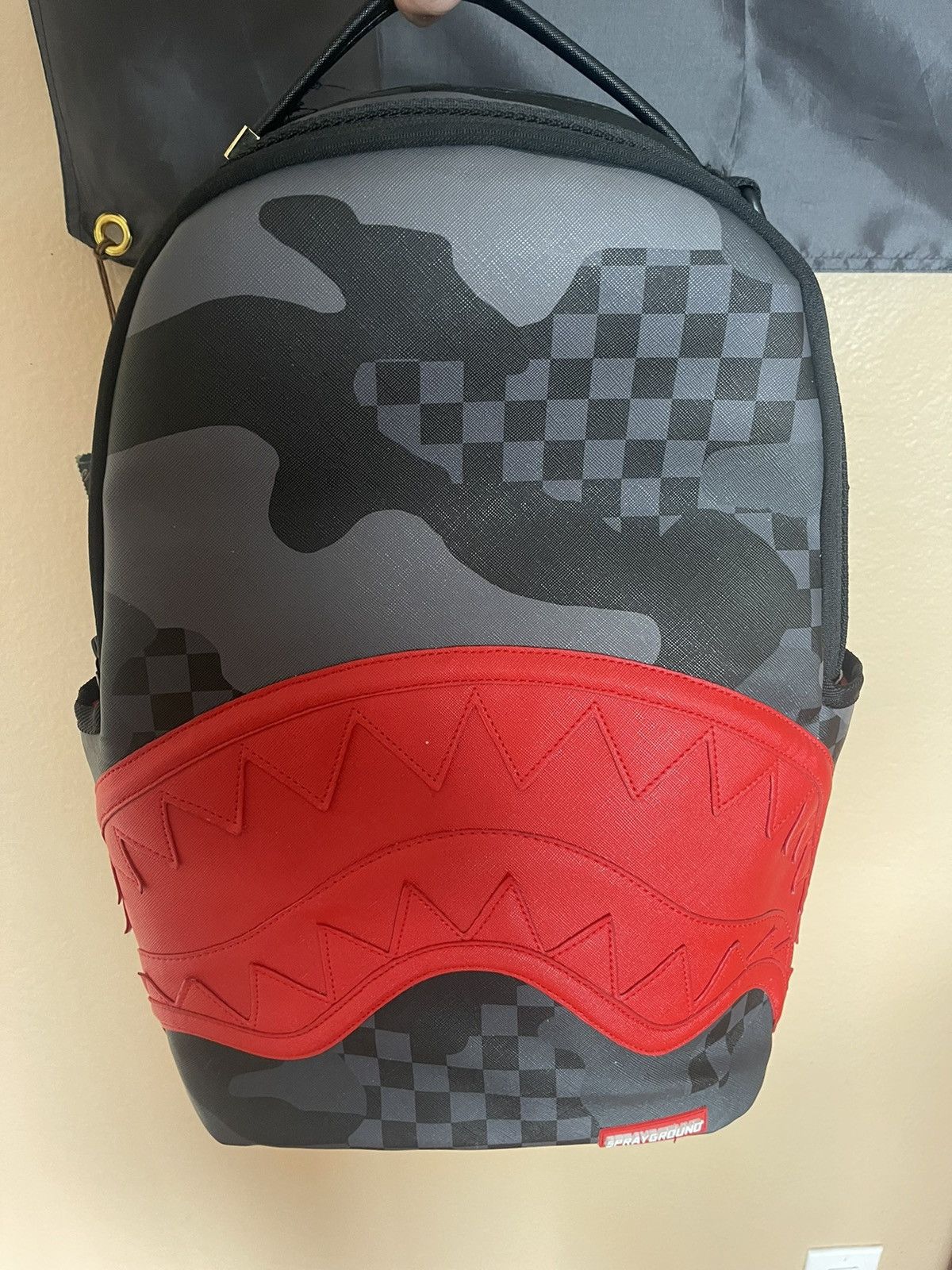image of Sprayground Unisex 3Am Redlight District in Black, Men's