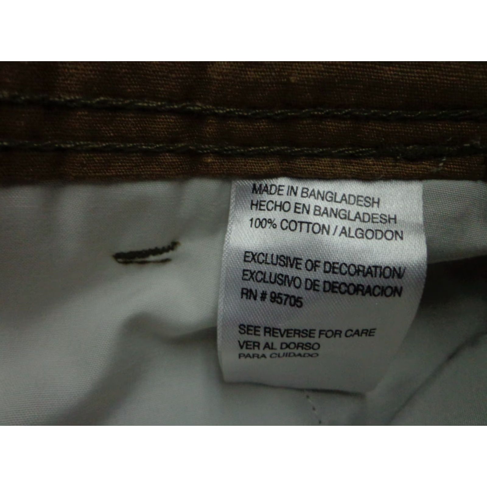 Vintage VINTAGE IRON CO. Cargo Shorts Belted Brown 29 Men - Cargo Belted Shorts Tobacco Brown Size 29 NEW Size US 29 - 5 Thumbnail