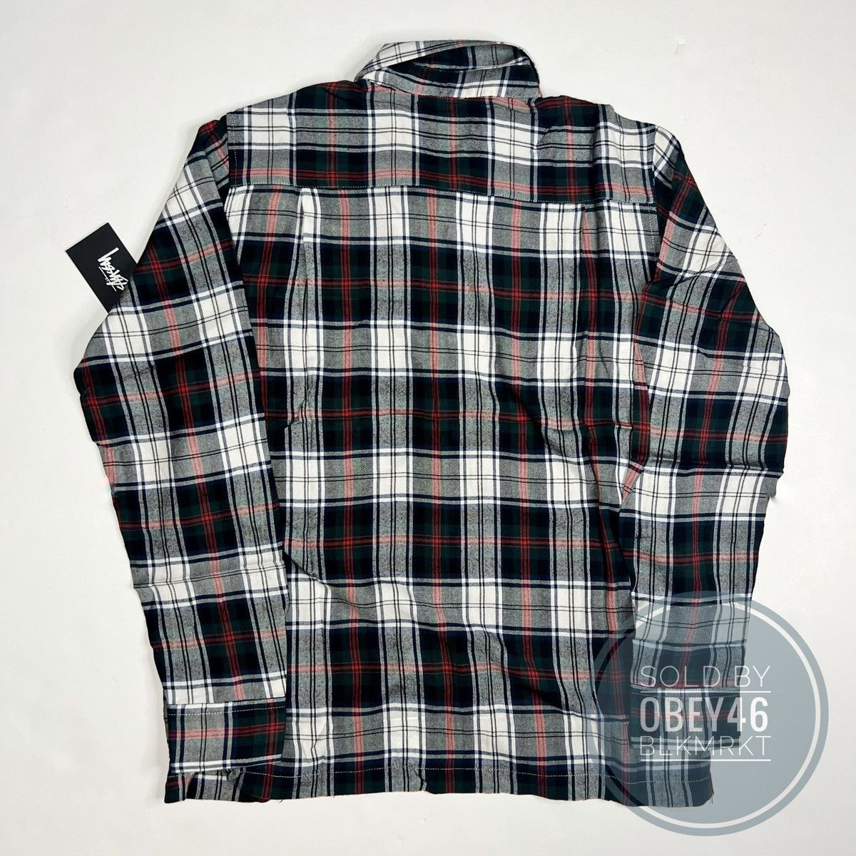 Stussy New Stussy Standard Plaid Flannel Shirt Button Up Size S Size US S / EU 44-46 / 1 - 3 Thumbnail