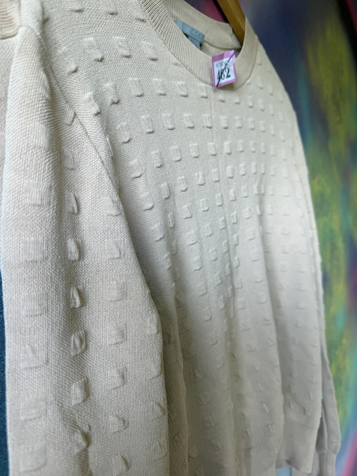 Other COS Camel Beige Textured Bobble stitch jumper Size US S / EU 44-46 / 1 - 3 Thumbnail